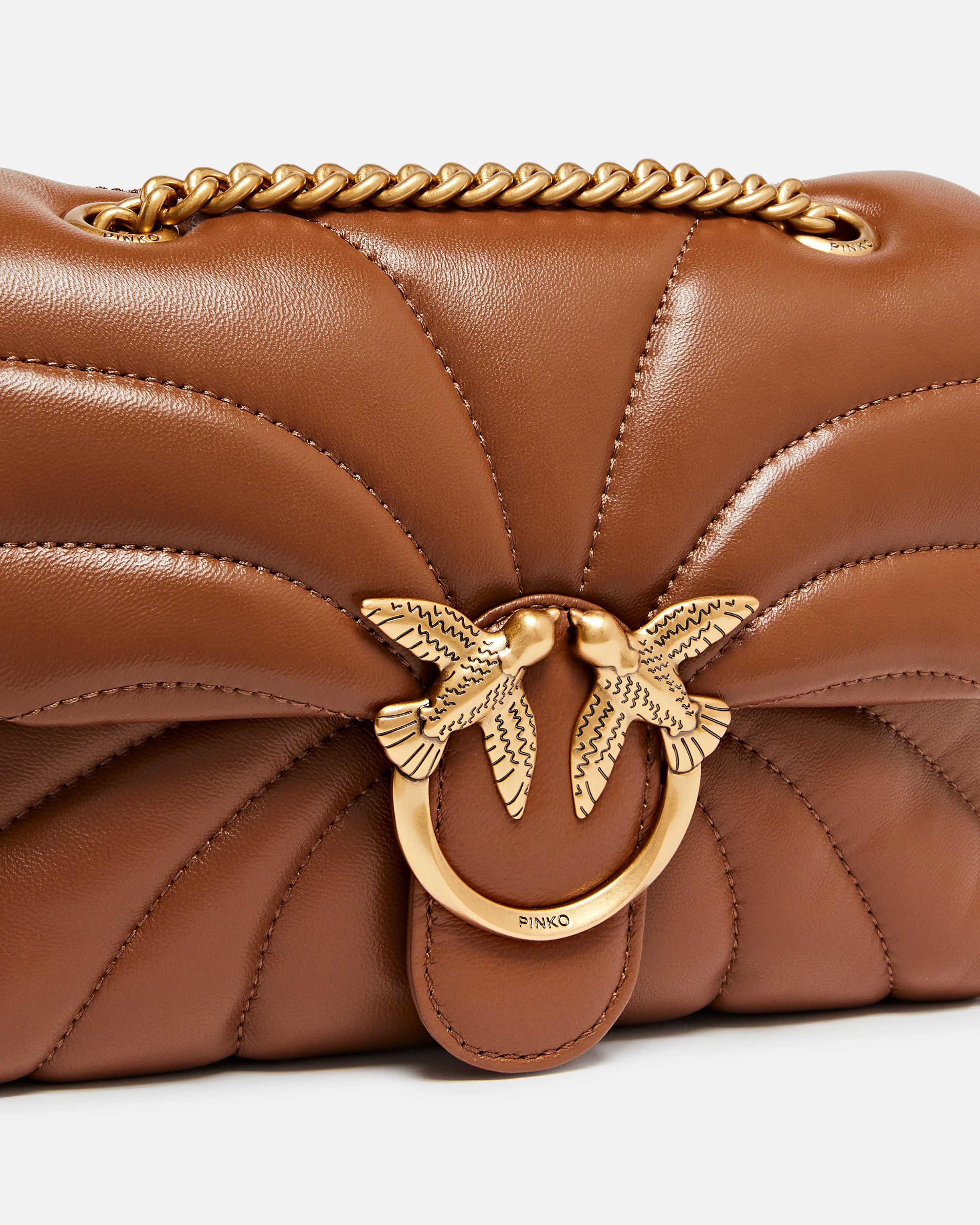 Mini borsa Love Bag Puff Butterfly a tracolla in nappa - Image 3
