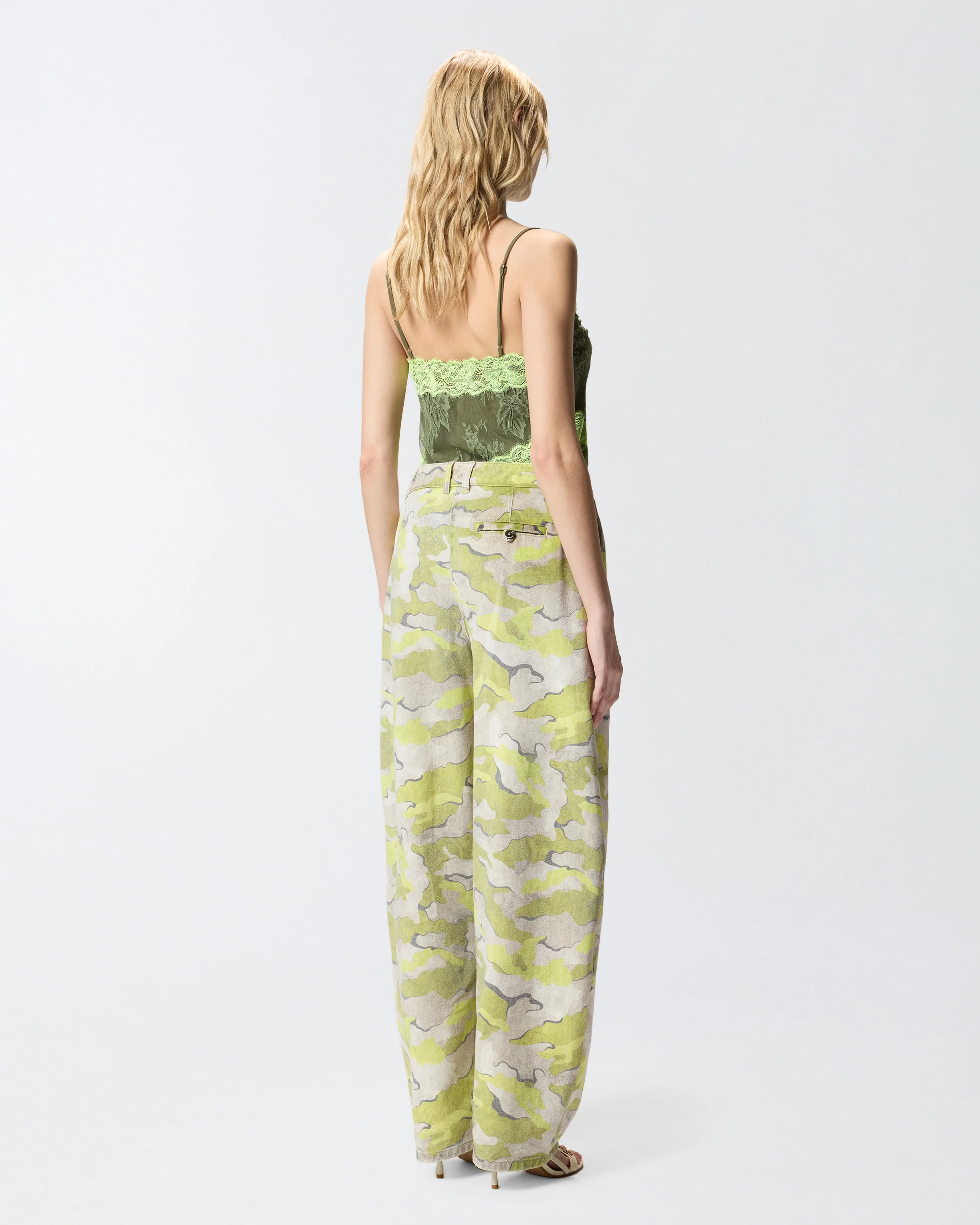 Pantaloni balloon camouflage - Image 3