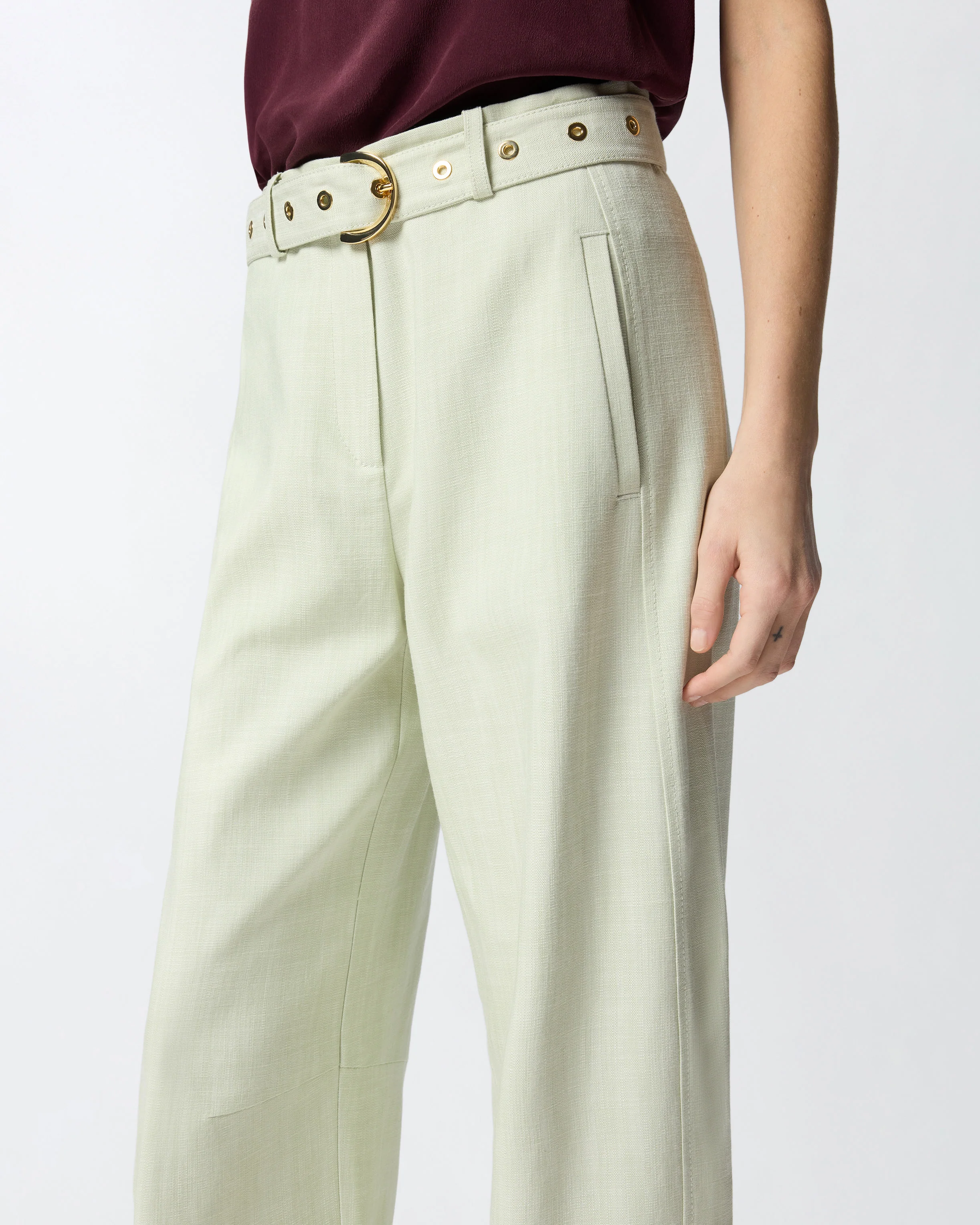 Pantaloni con cintura - Image 4