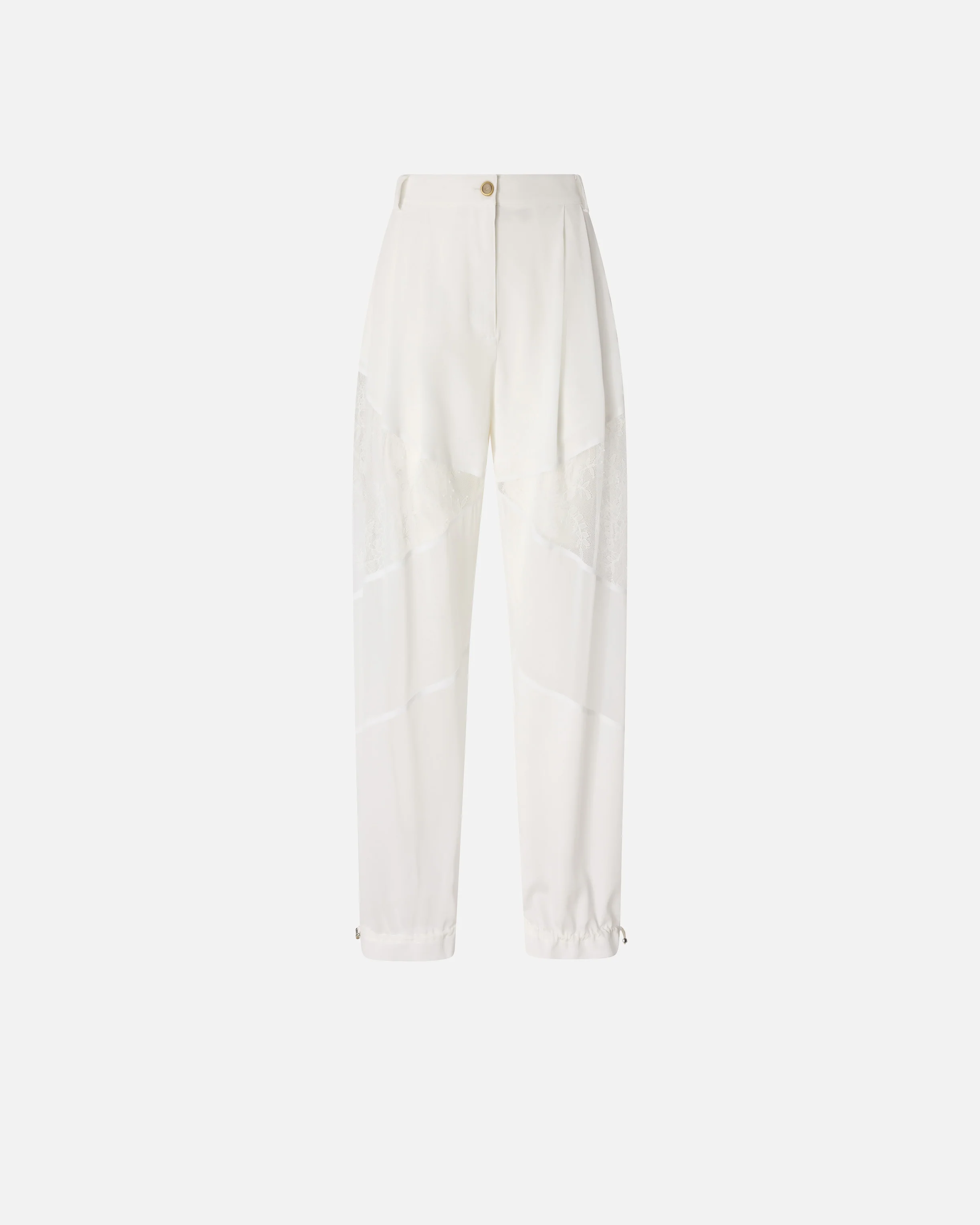 Pantaloni con dettagli in pizzo - Image 5