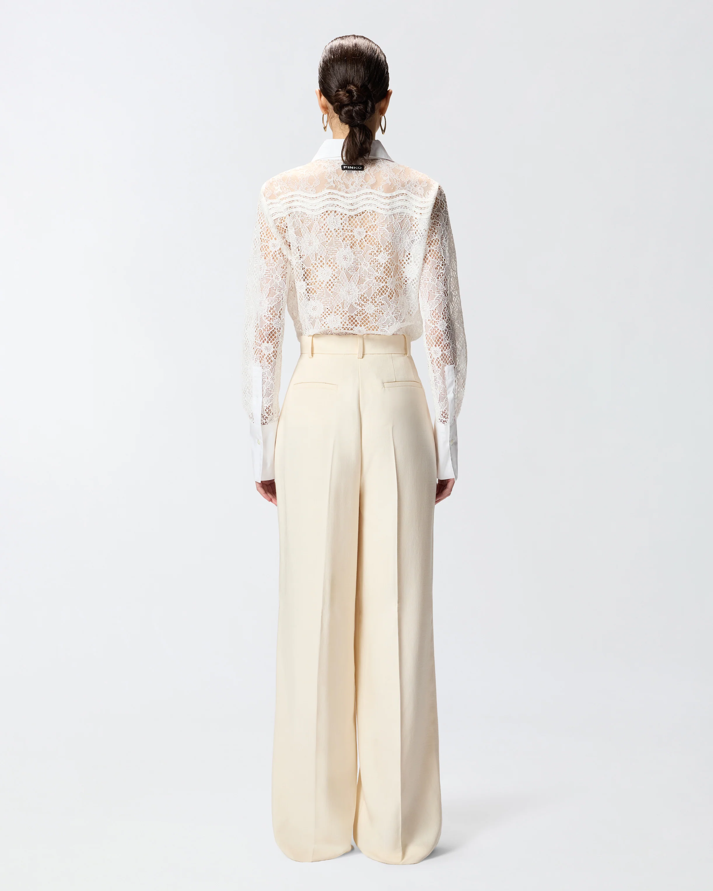 Pantaloni dritti con piega stirata - Image 3
