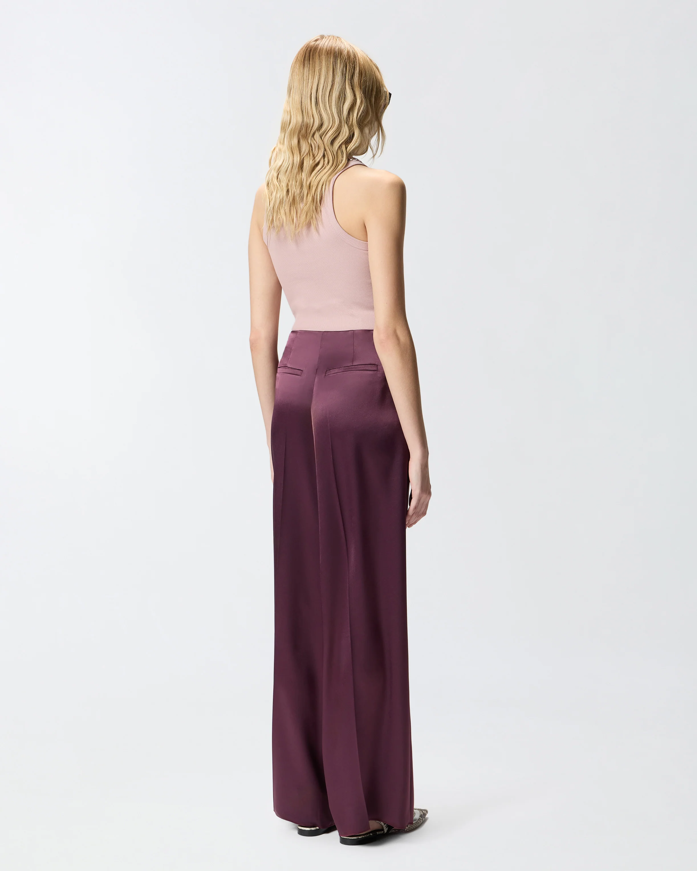 Pantaloni in satin - Image 3