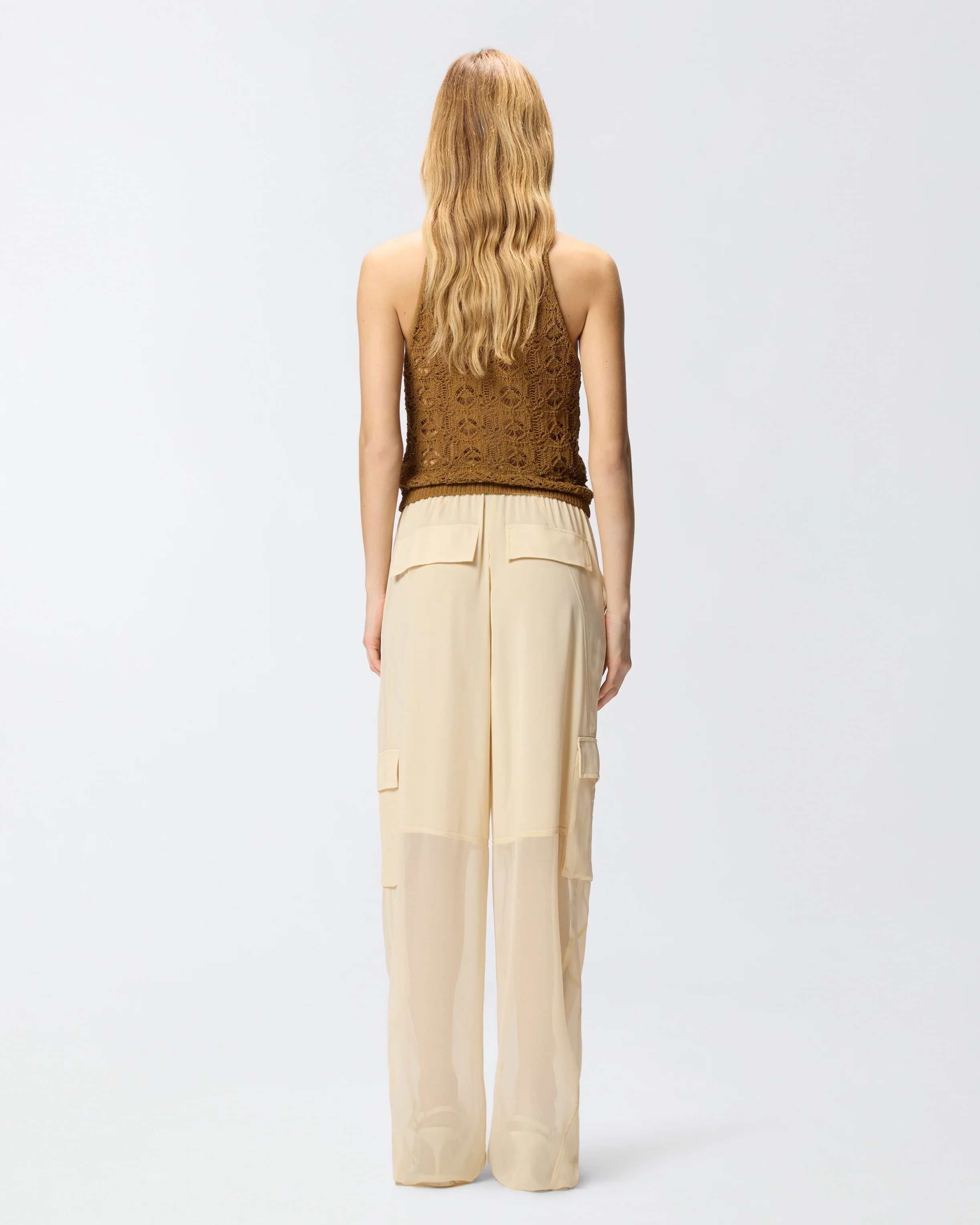Pantaloni leggeri con tasche cargo - Image 3