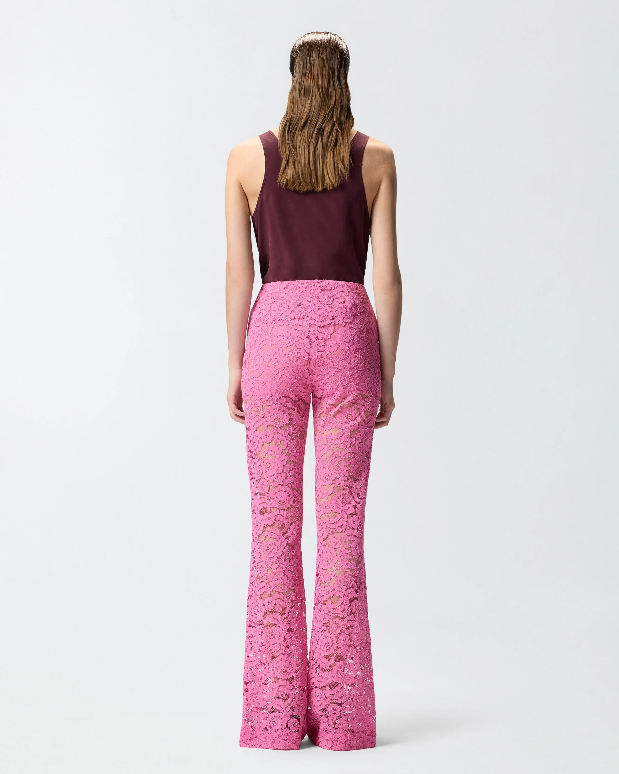 Pantaloni svasati in pizzo - Image 3
