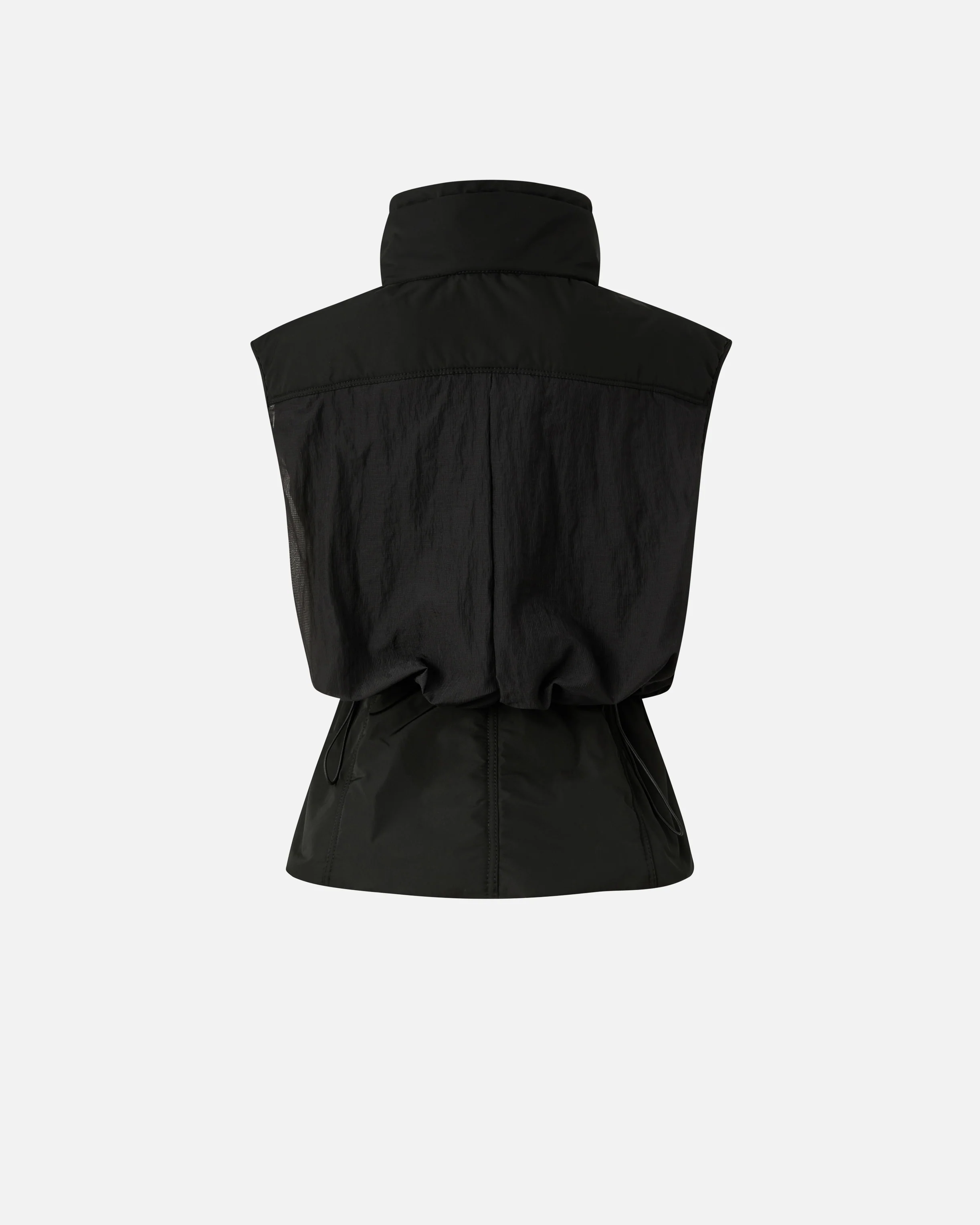 Piumino smanicato con coulisse - Image 6