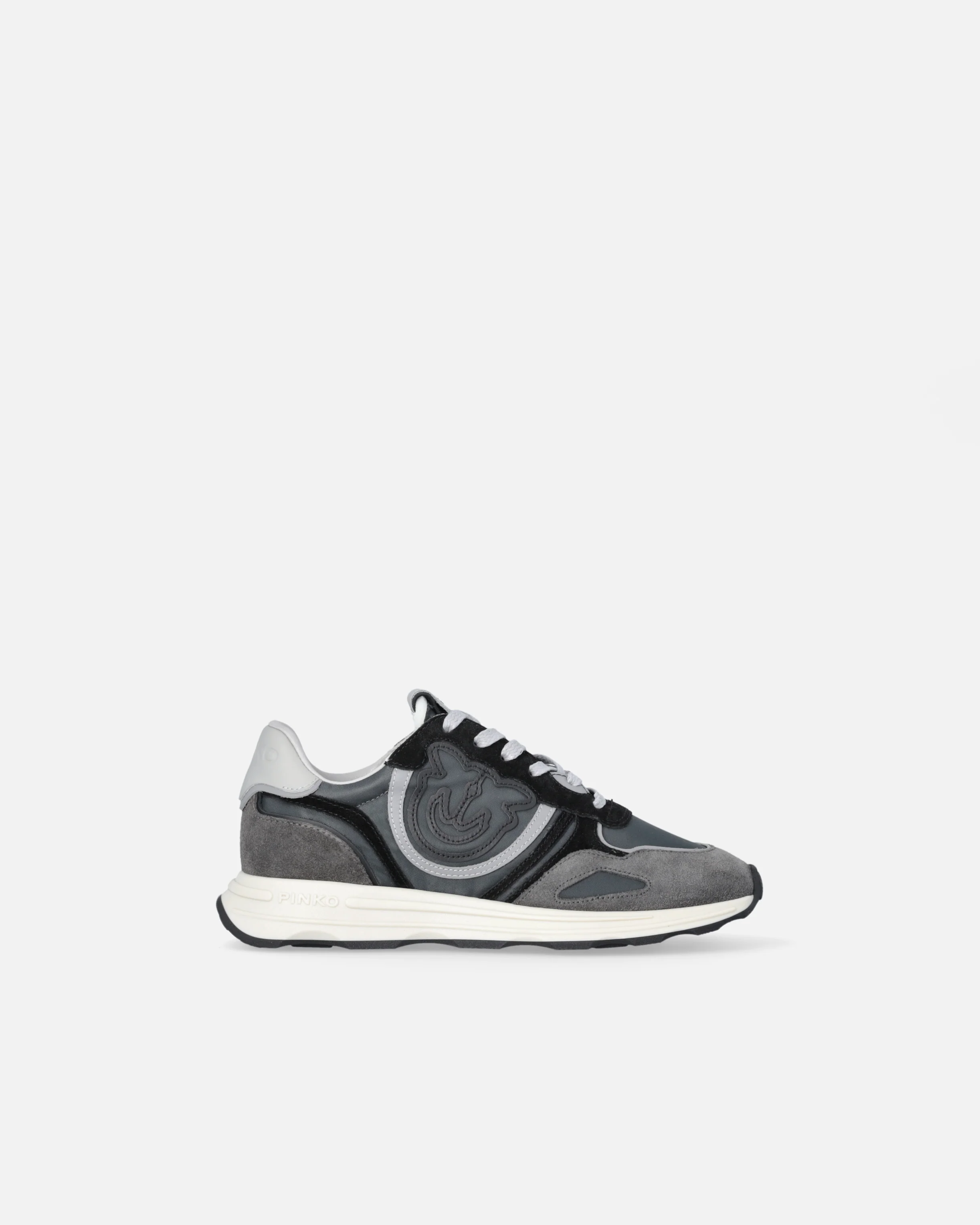 Scarpe da ginnastica in suede con logo