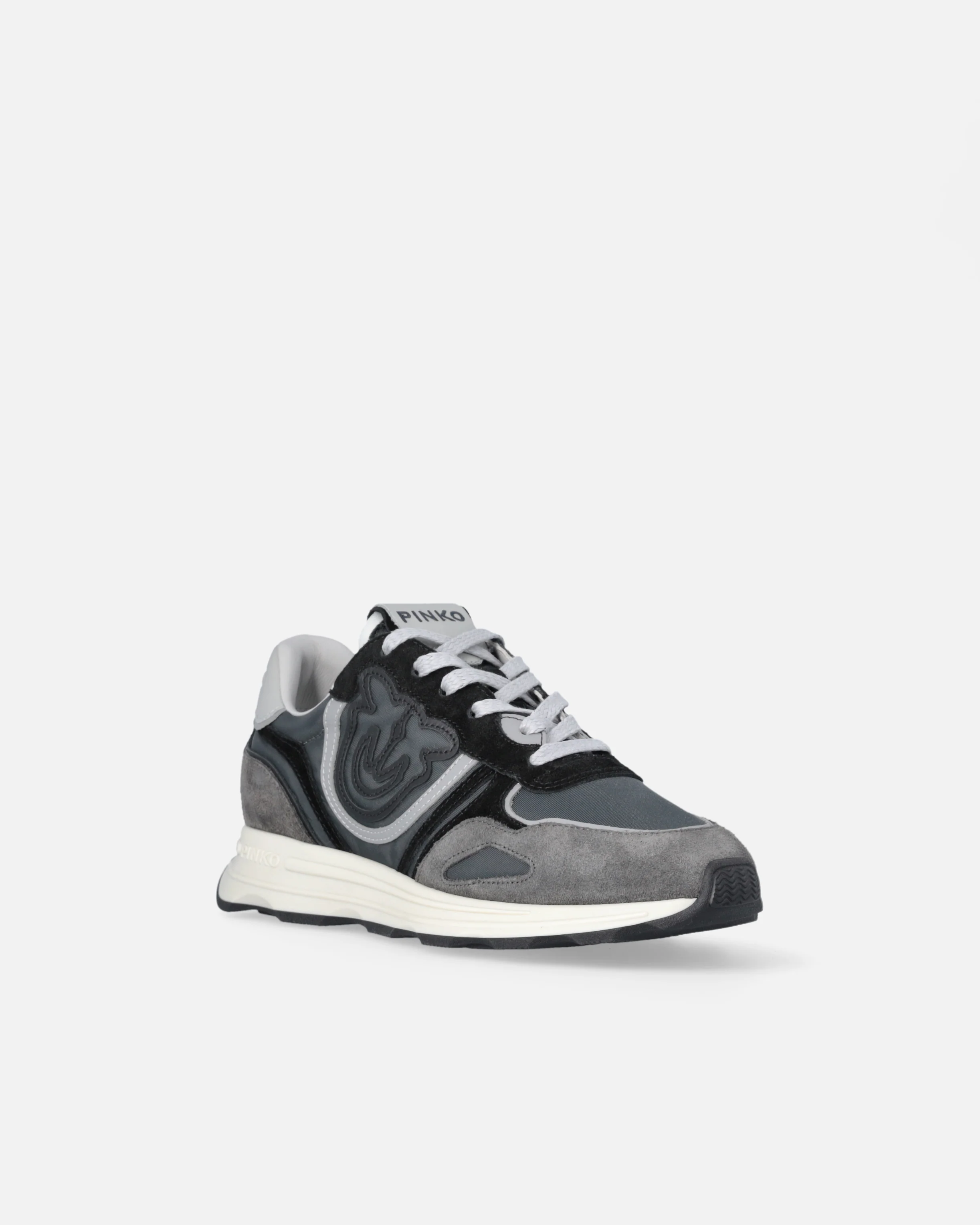 Scarpe da ginnastica in suede con logo - Image 2