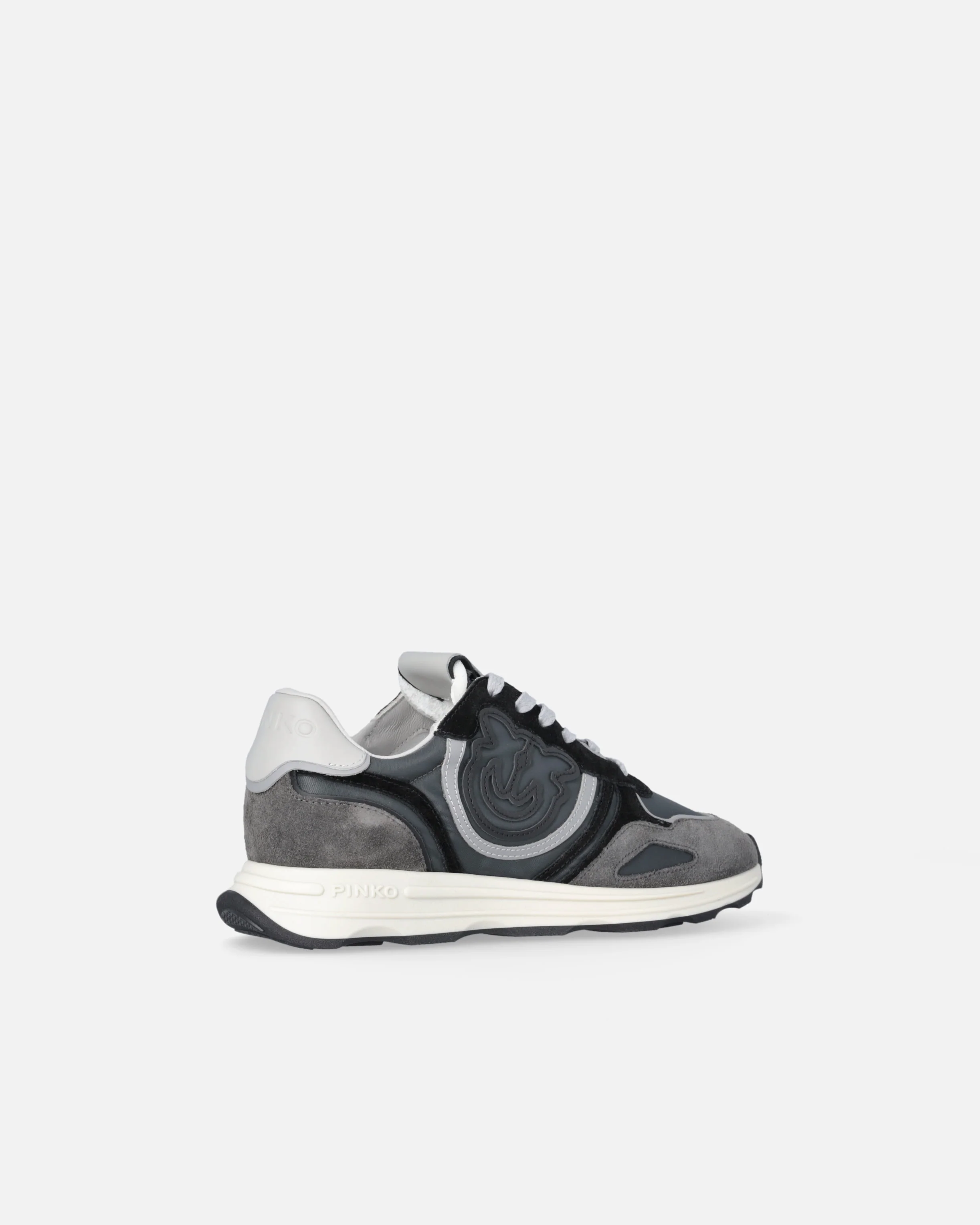 Scarpe da ginnastica in suede con logo - Image 3
