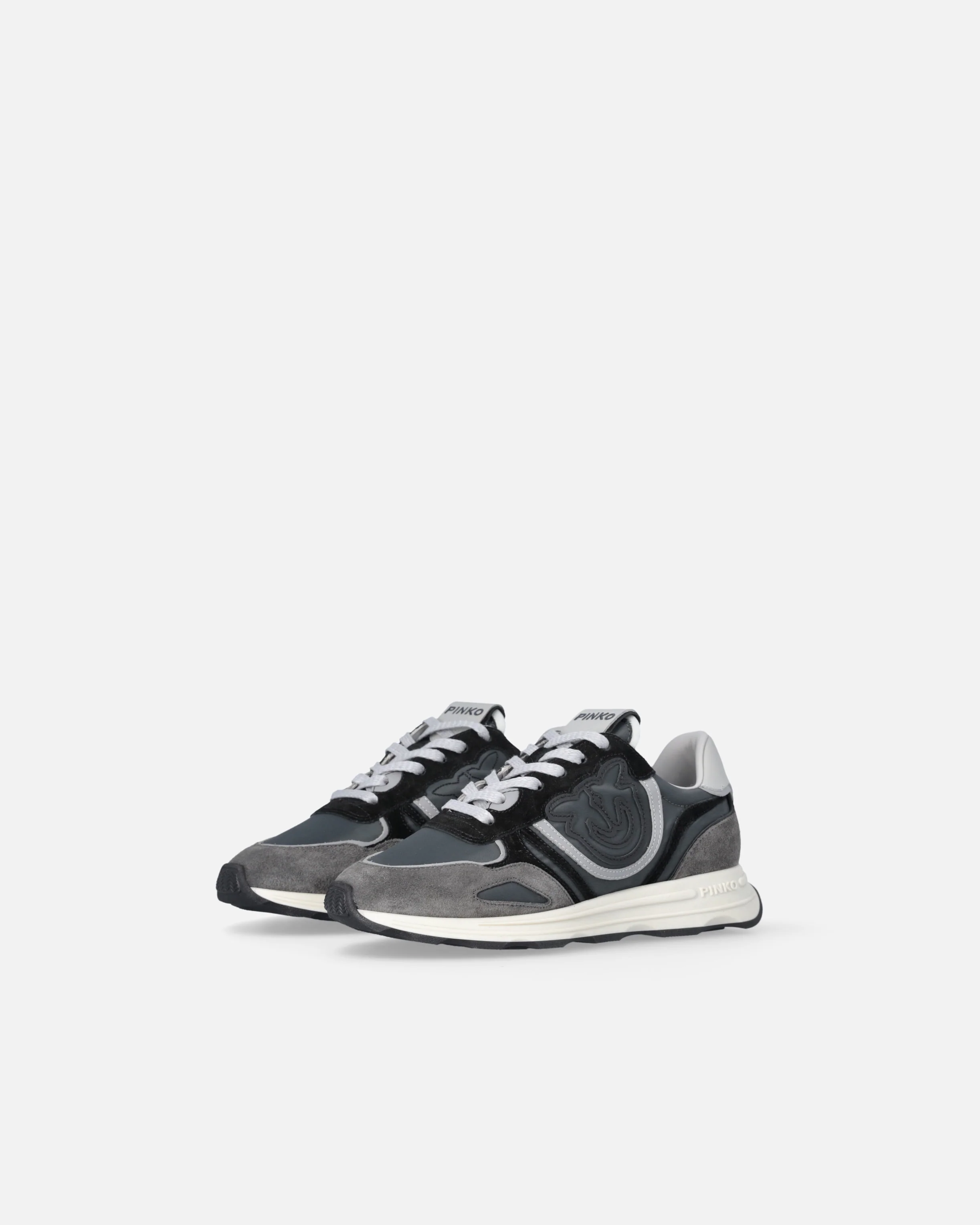 Scarpe da ginnastica in suede con logo - Image 6