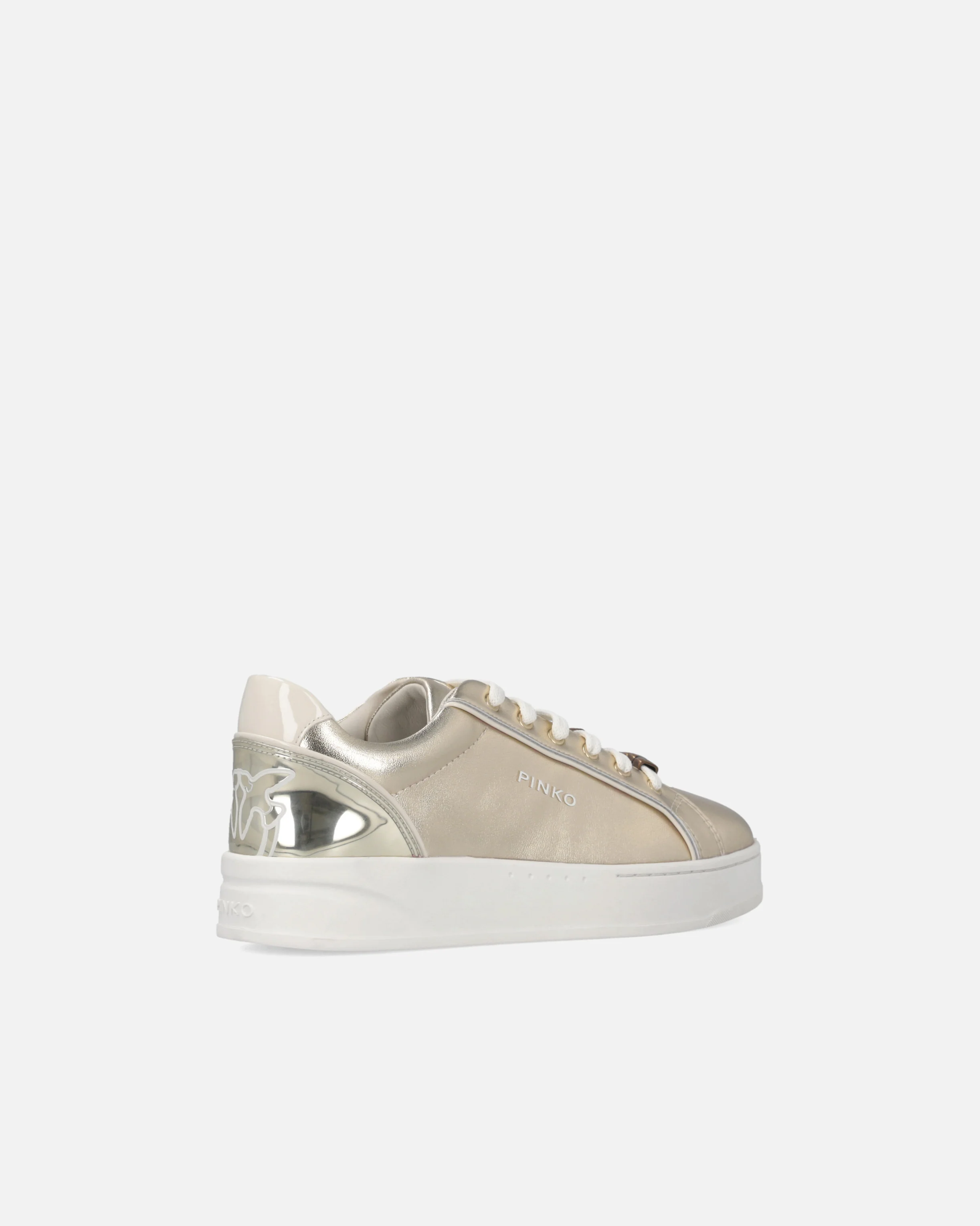 Scarpe da ginnastica laminate con logo - Image 3