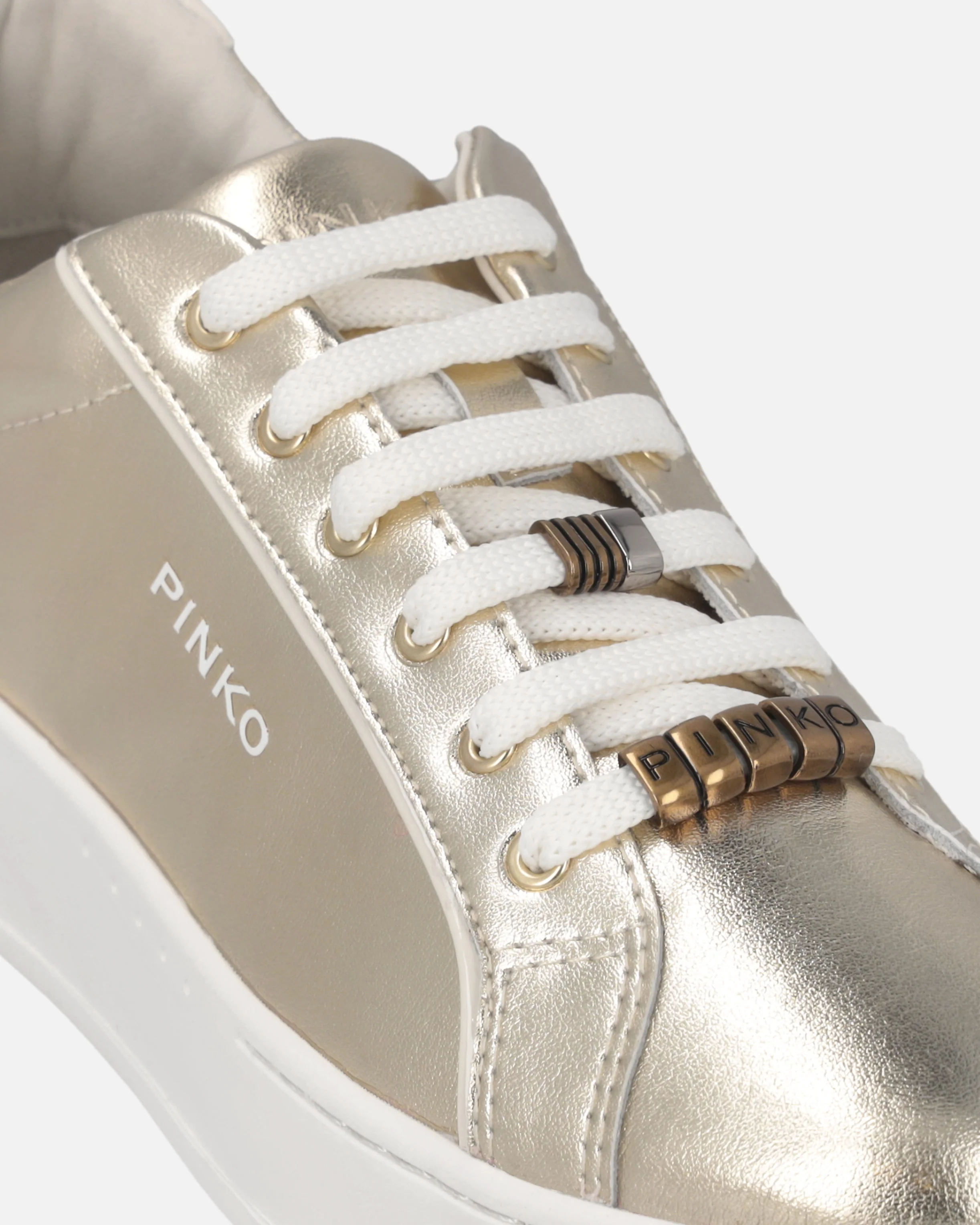 Scarpe da ginnastica laminate con logo - Image 4
