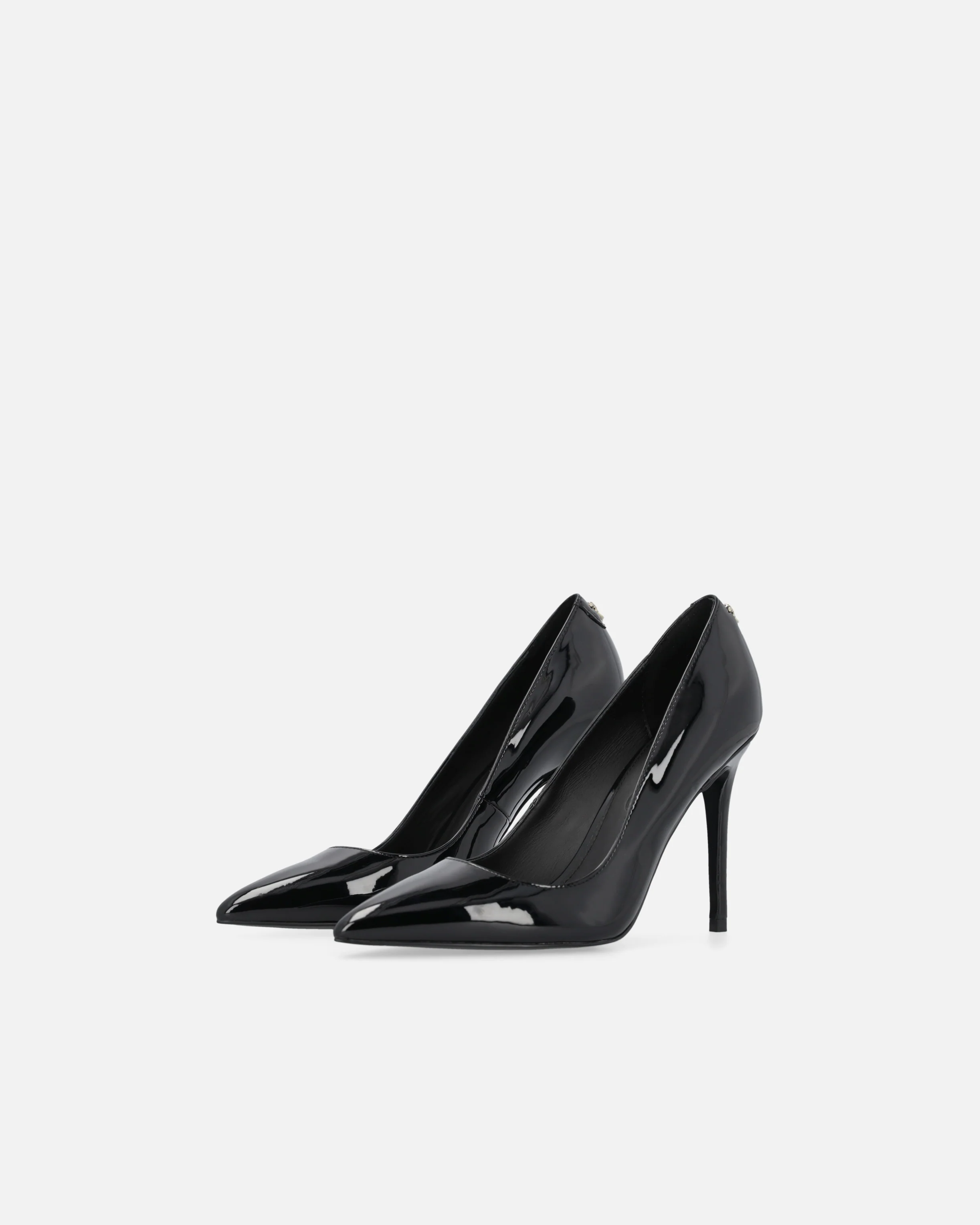 Scarpe décolleté lucide con tacco - Image 6