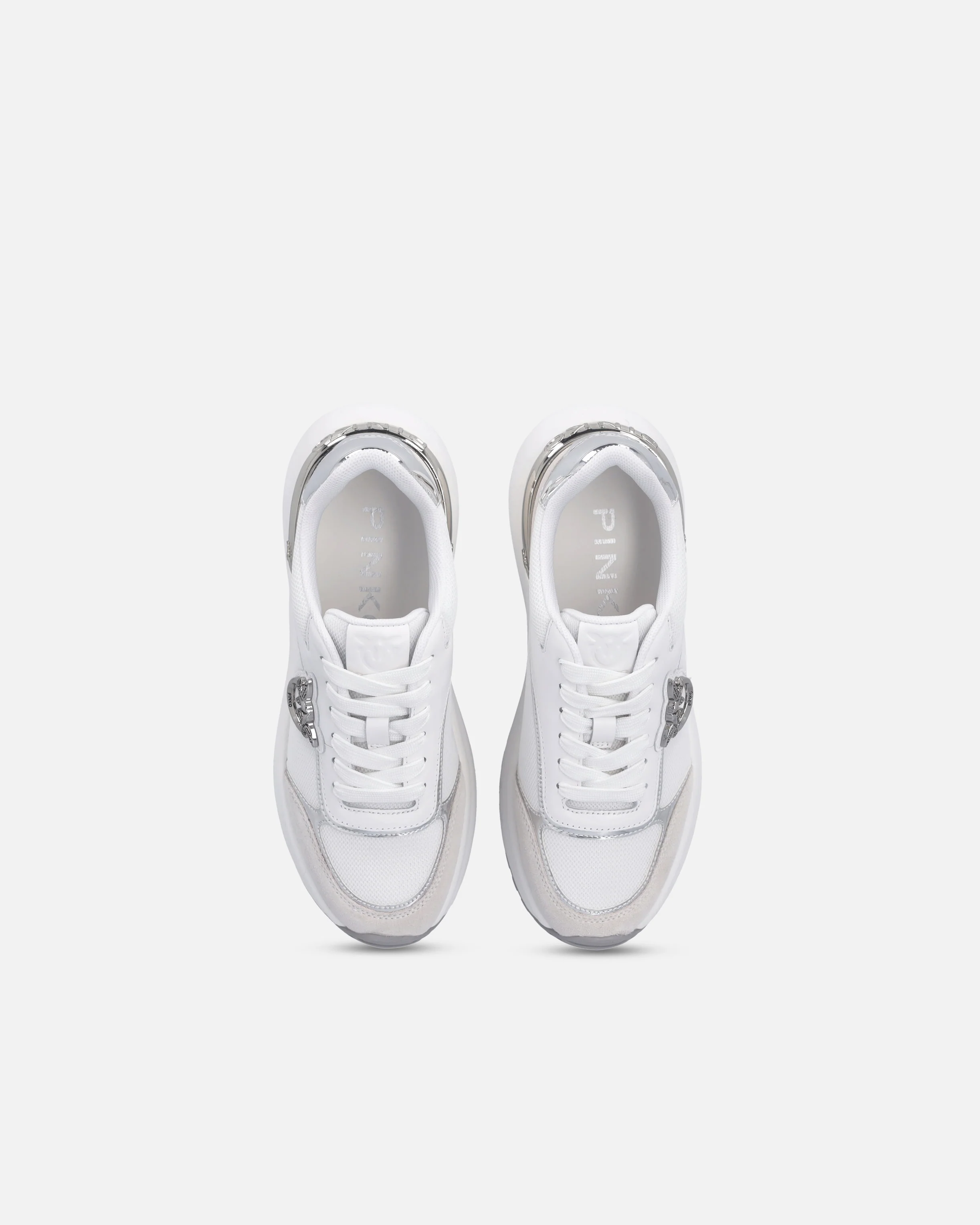 Scarpe sneakers con logo e dettagli specchiato - Image 8