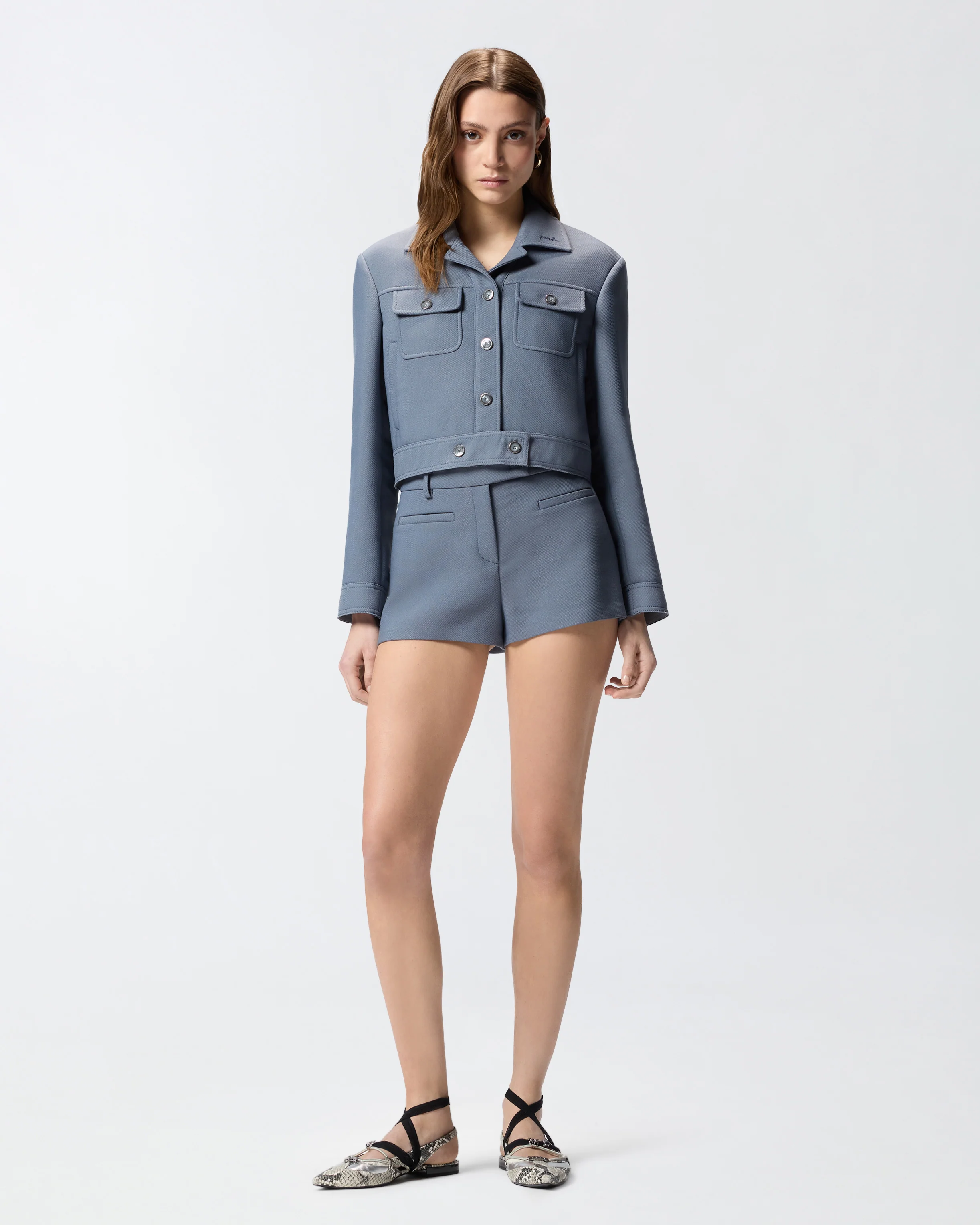 Shorts con impunture