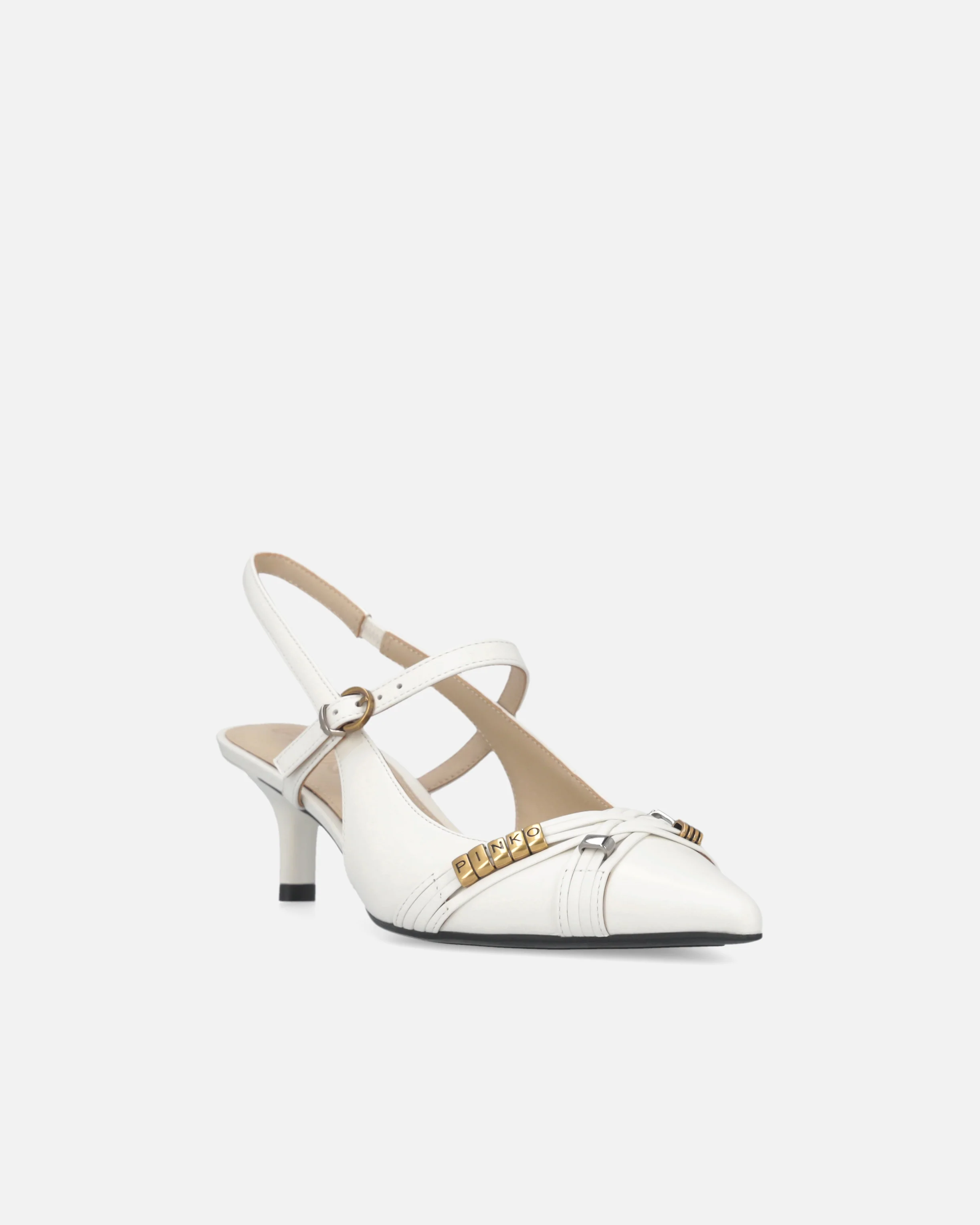 Slingback con cinturini e applicazioni gioiello - Image 2