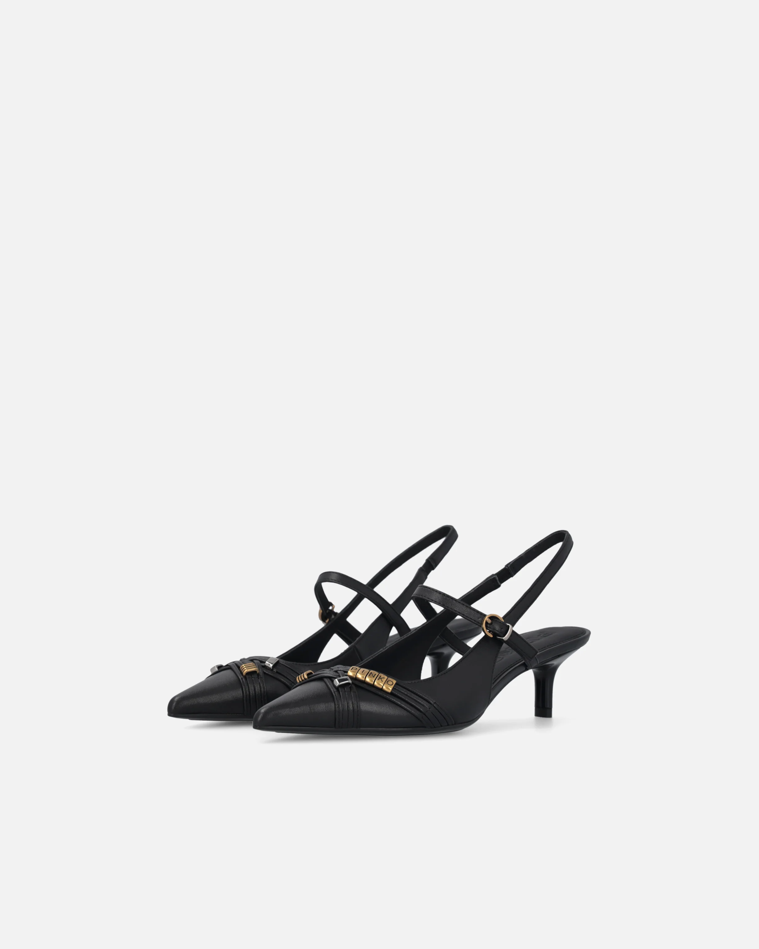 Slingback con cinturini e applicazioni gioiello - Image 6