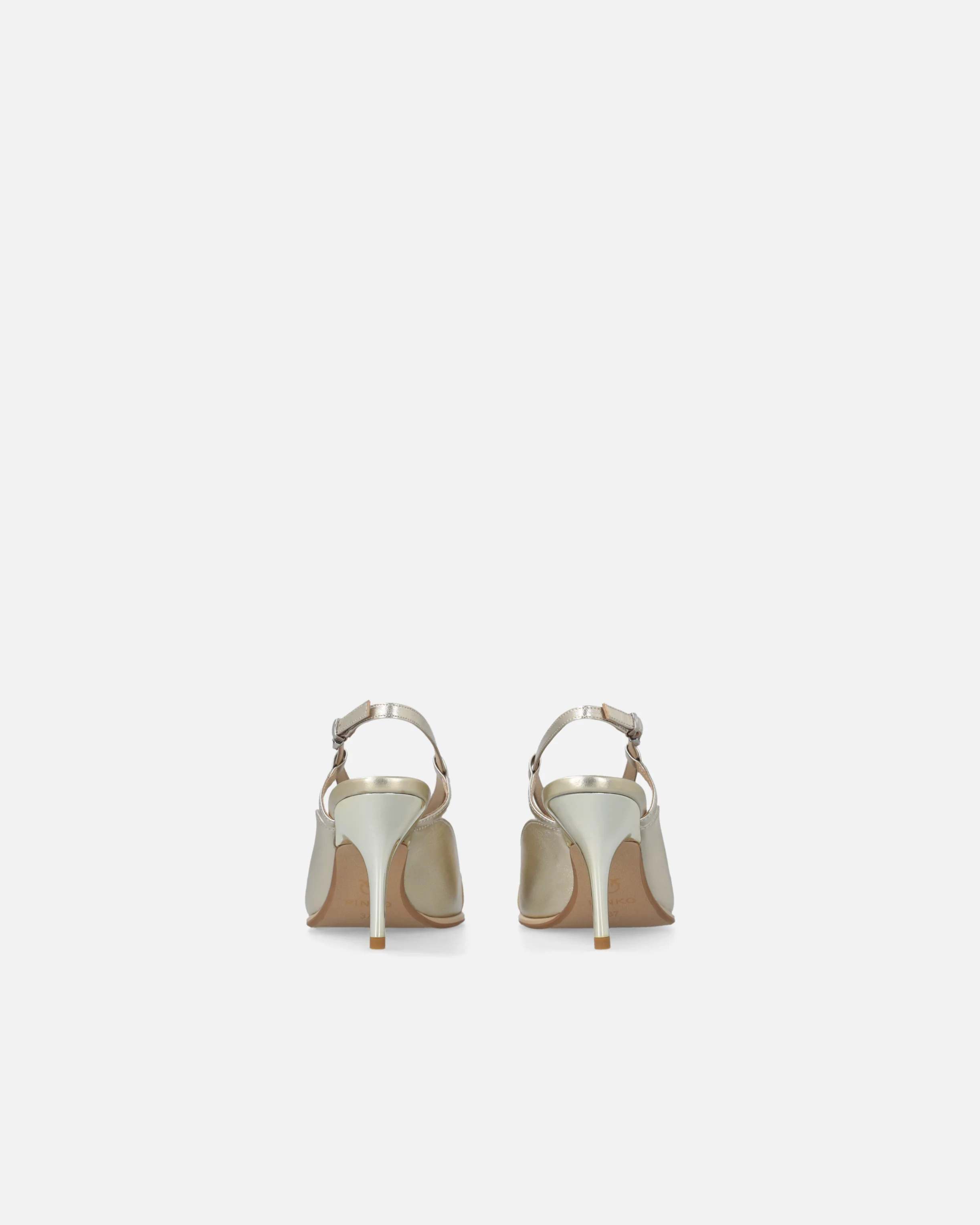 Slingback in nappa laminata - Image 8