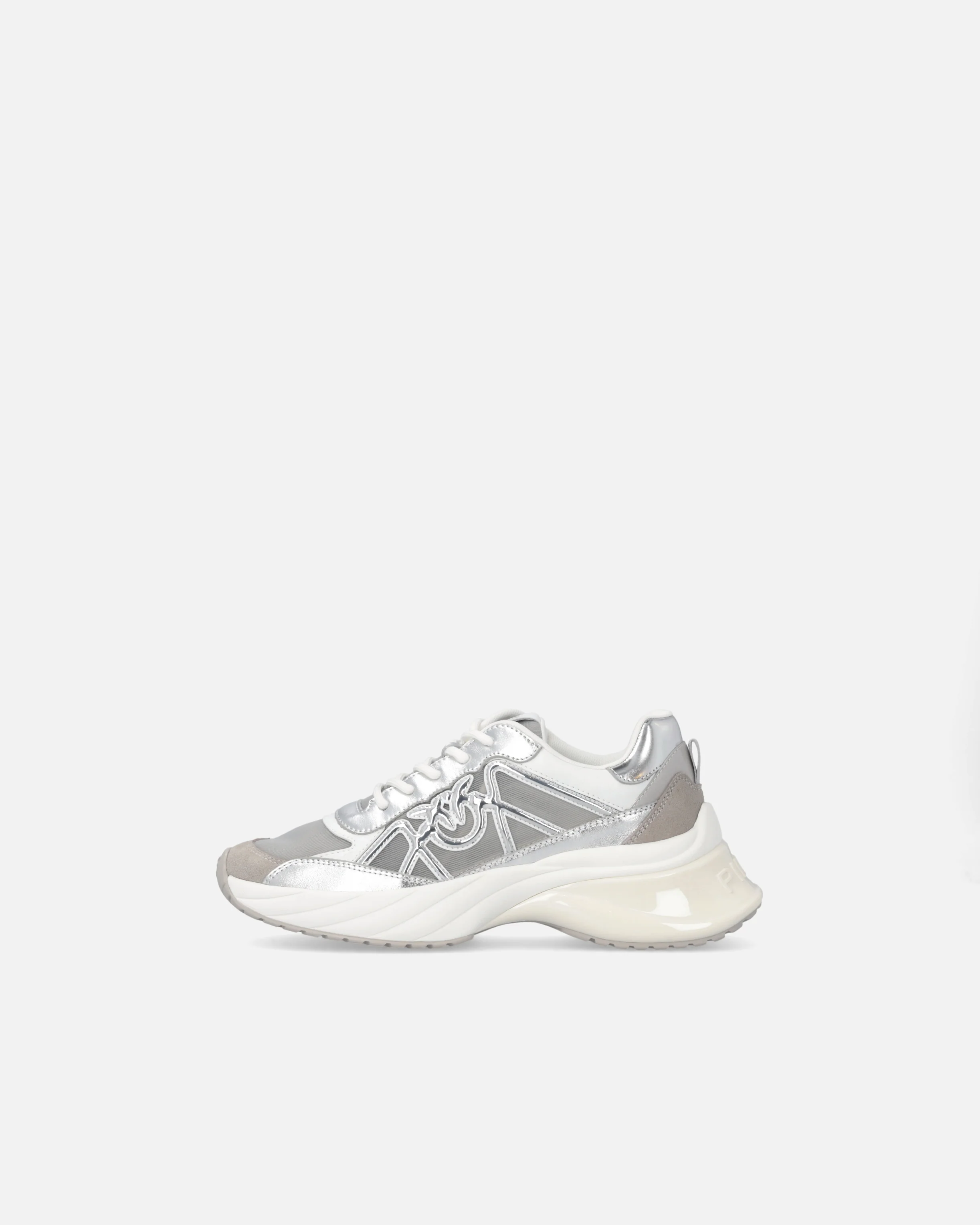 Sneakers con inserti laminati e logo Love Birds - Image 5