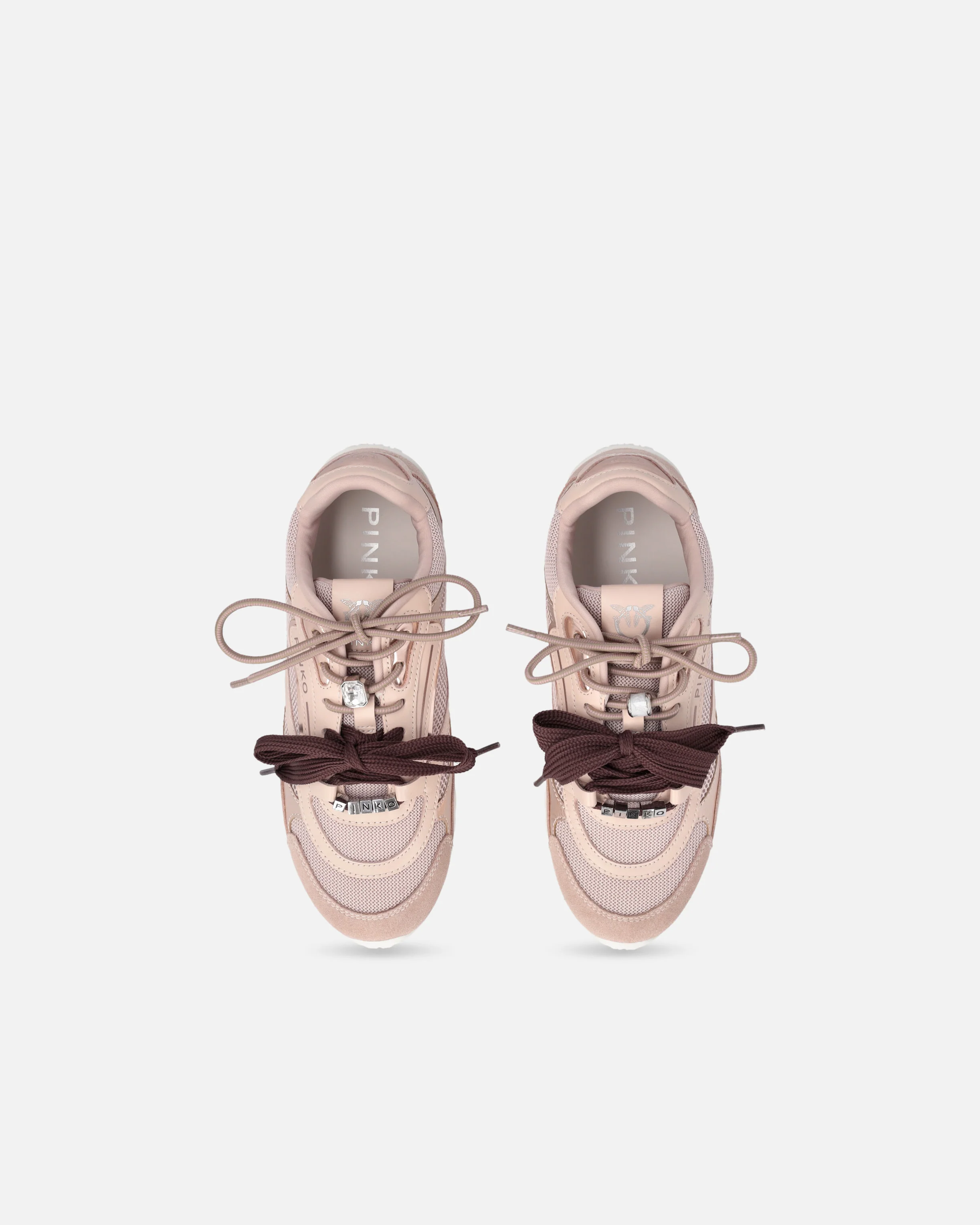 Sneakers con lacci doppi e applicazioni gioiello - Image 9