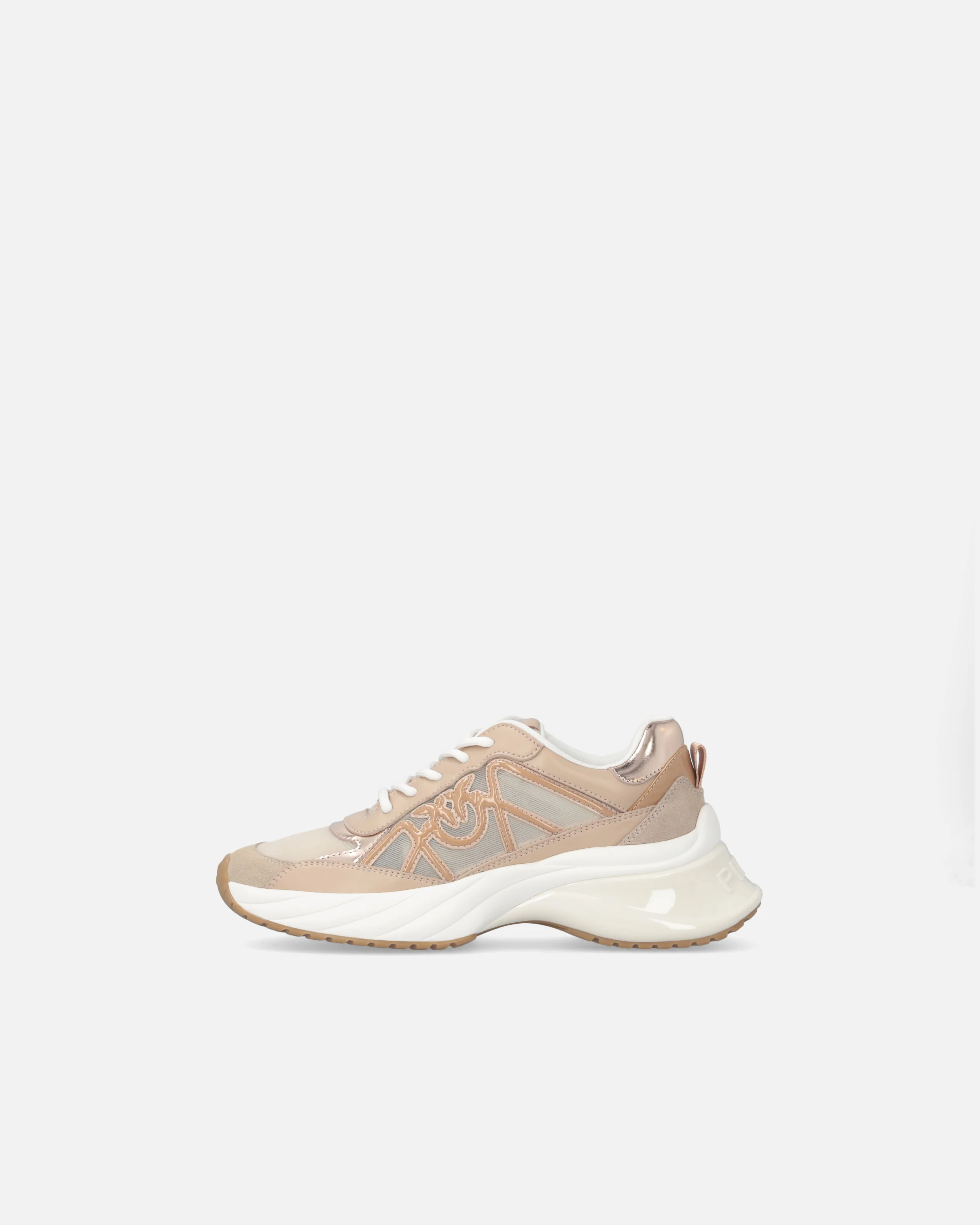 Sneakers con mix di inserti e logo Love Birds - Image 5