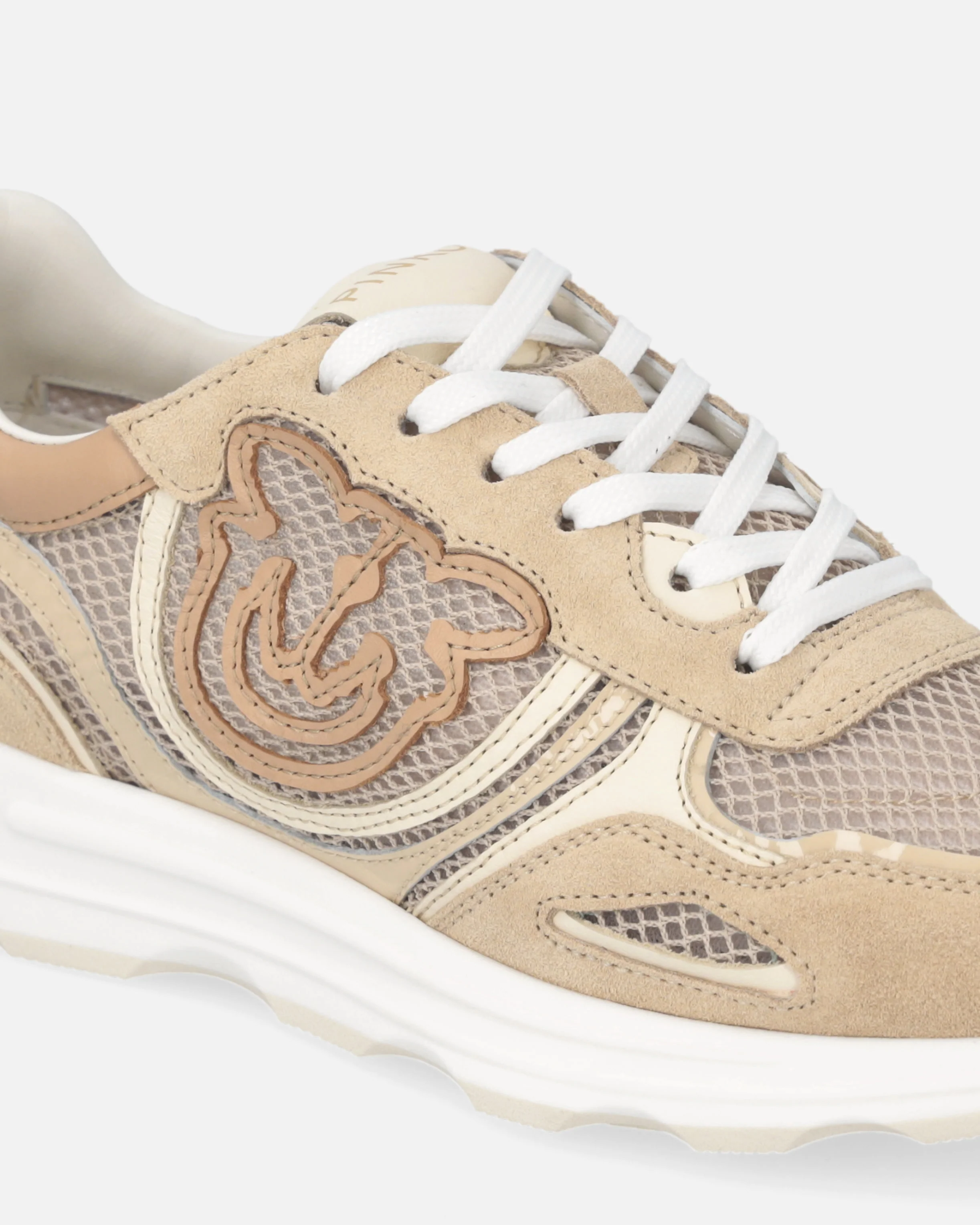 Sneakers in mesh e suede con logo Love Birds - Image 4