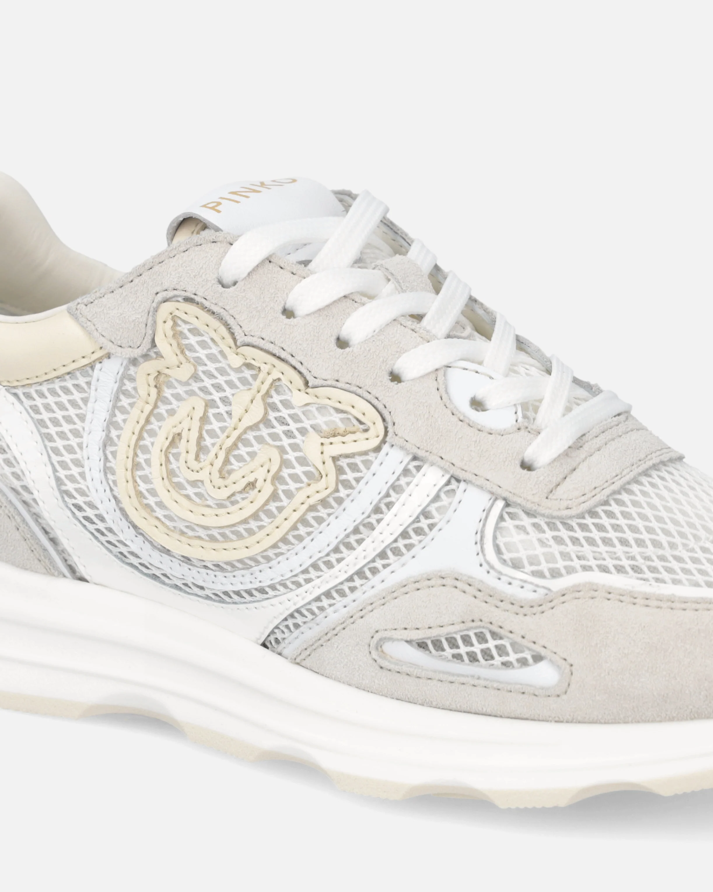 Sneakers in mesh e suede con logo Love Birds - Image 4