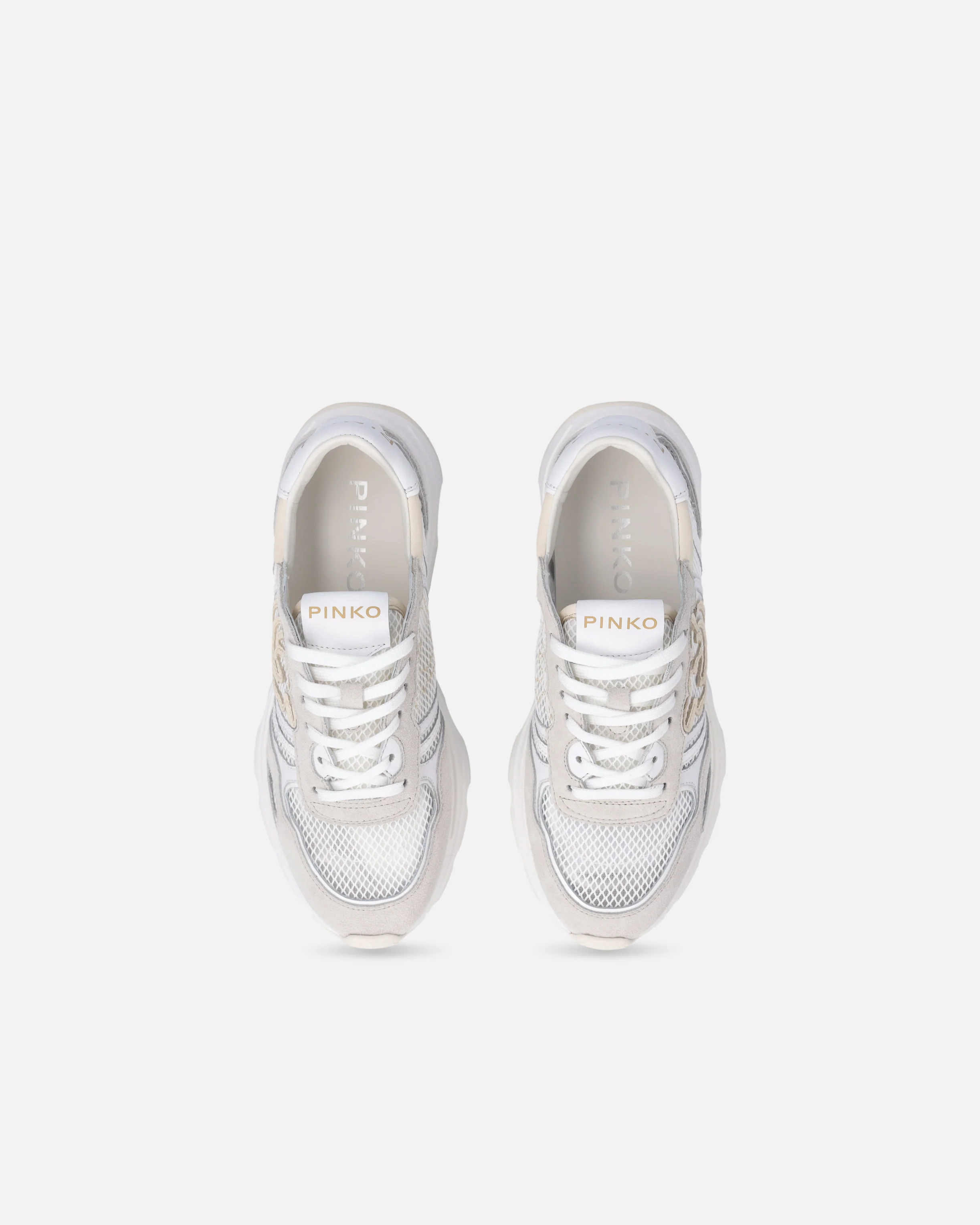 Sneakers in mesh e suede con logo Love Birds - Image 9