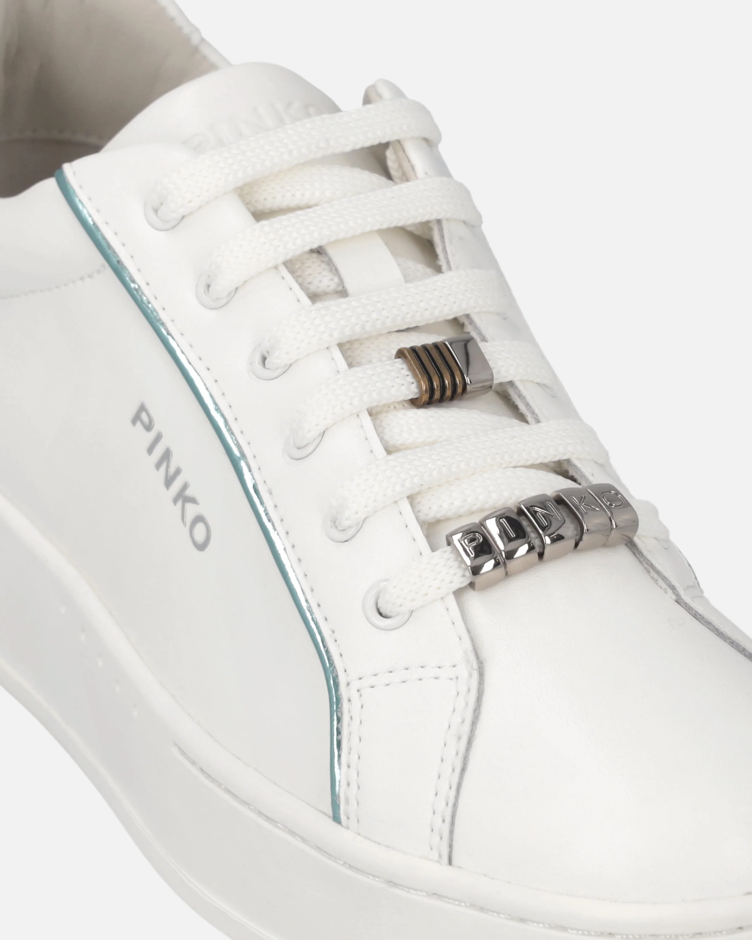Sneakers in pelle con logo - Image 4