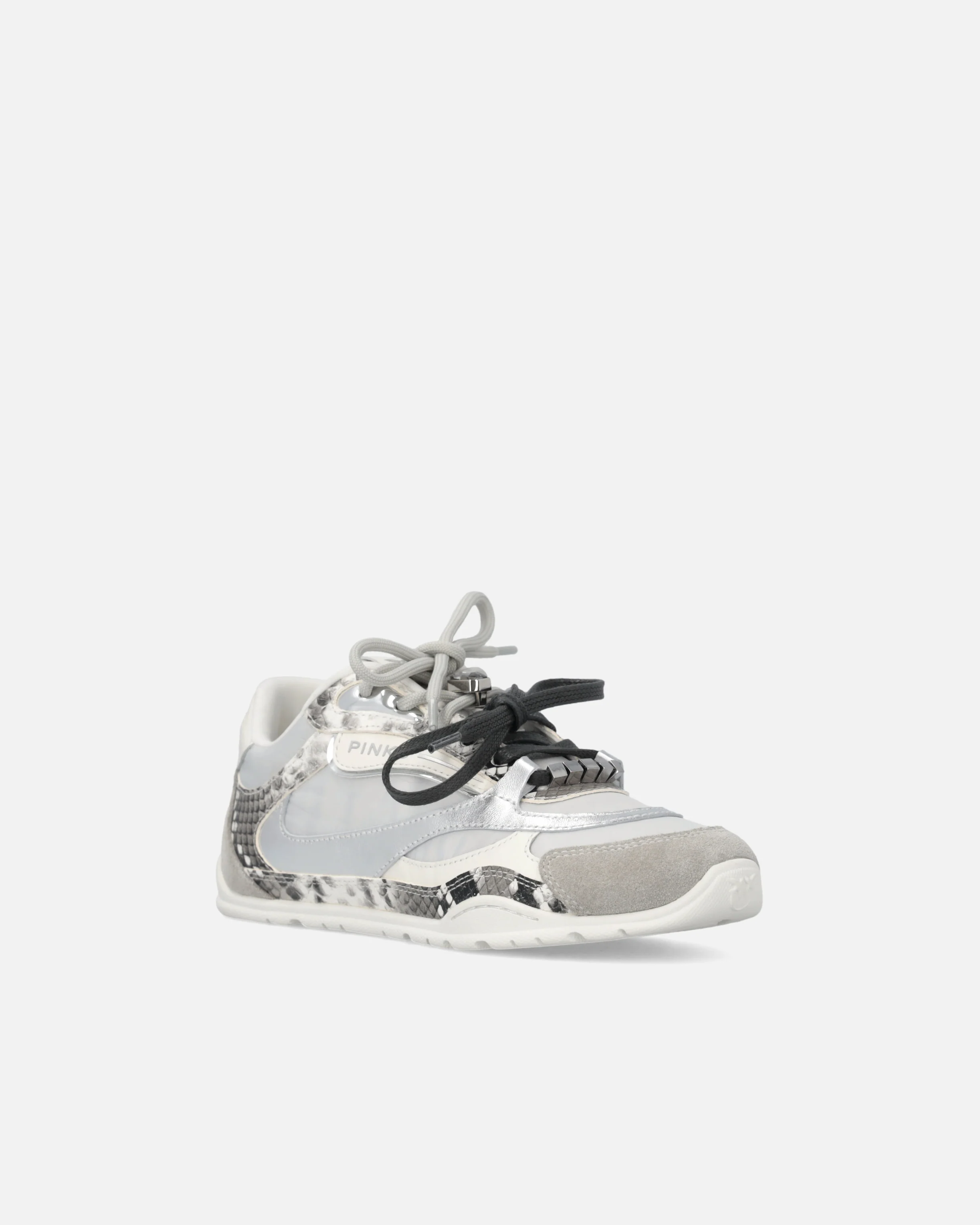 Sneakers stampa pitone con lacci doppi - Image 2