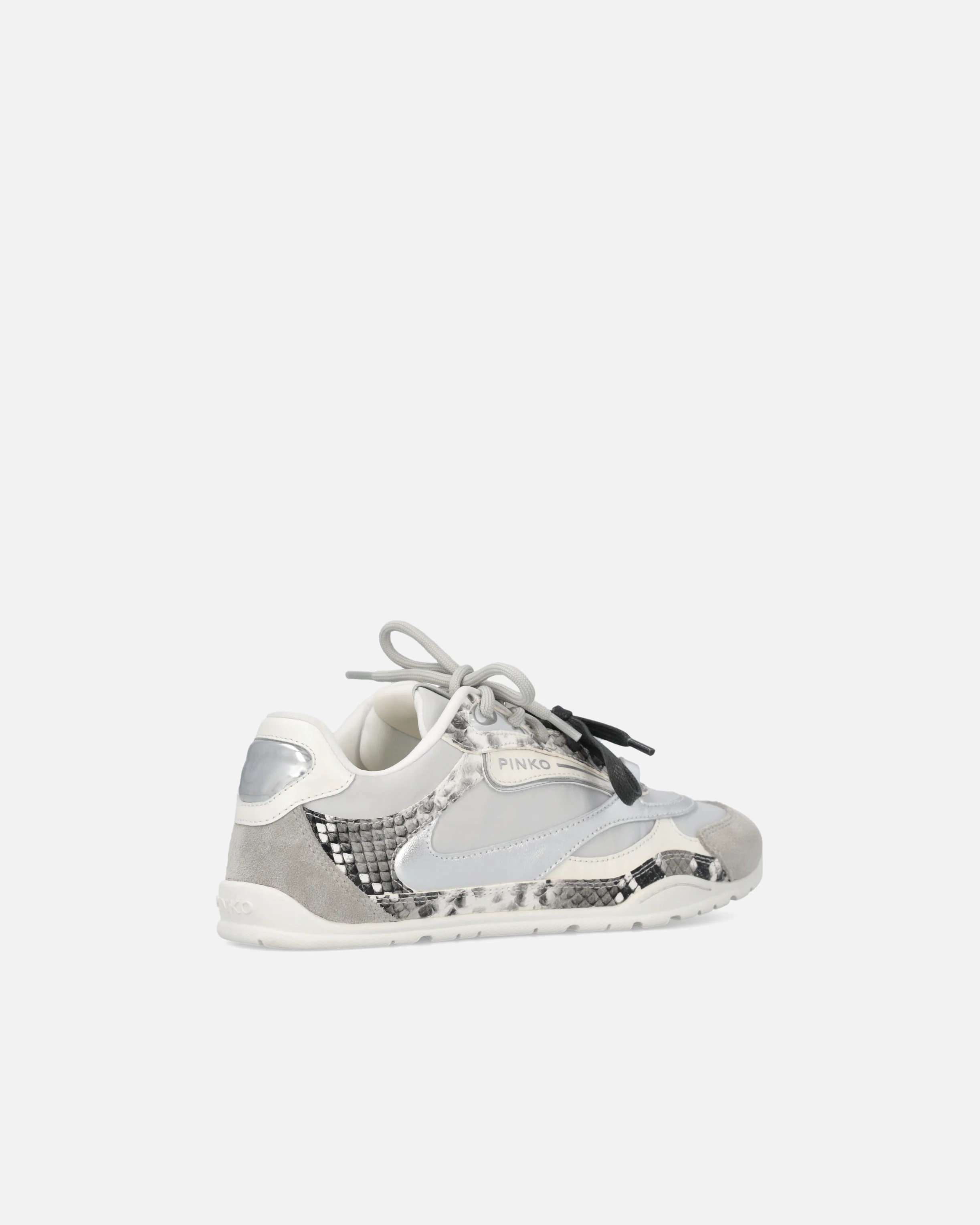 Sneakers stampa pitone con lacci doppi - Image 3