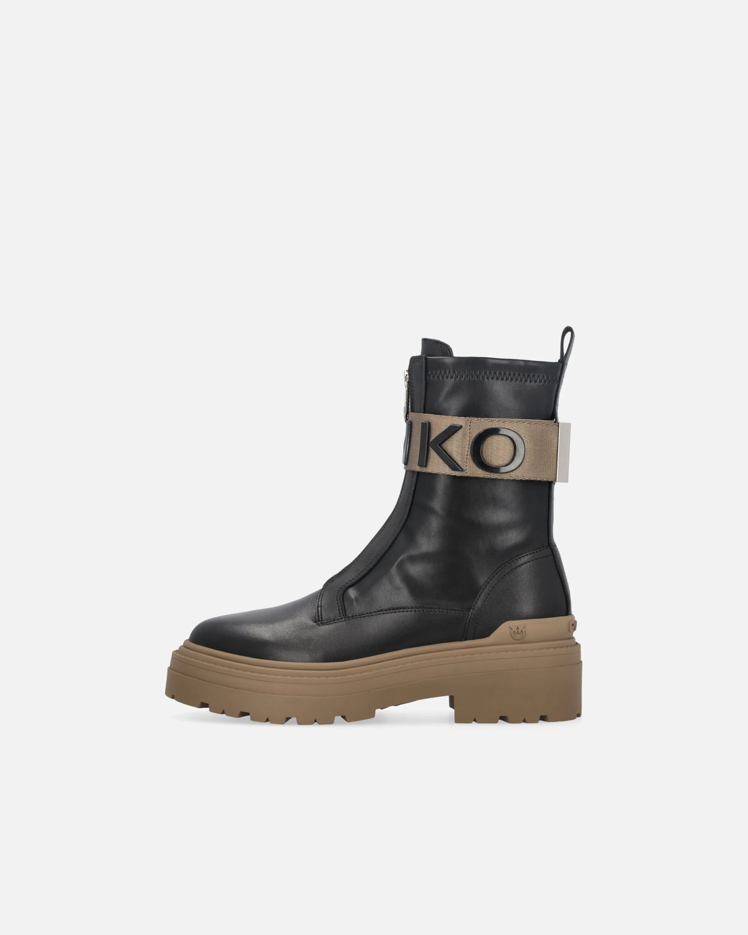 Stivali platform con logo lettering PINKO - Image 10