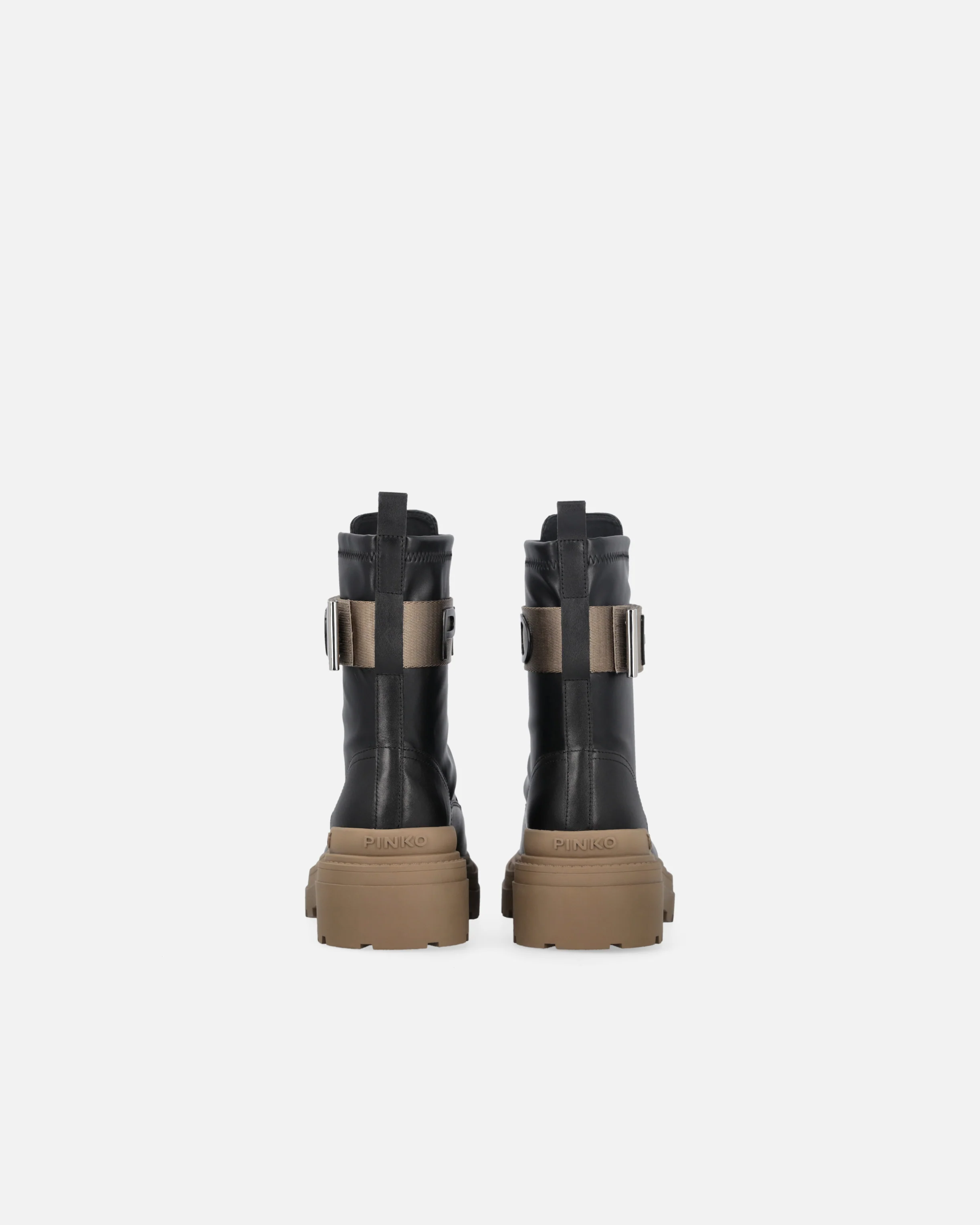 Stivali platform con logo lettering PINKO - Image 6