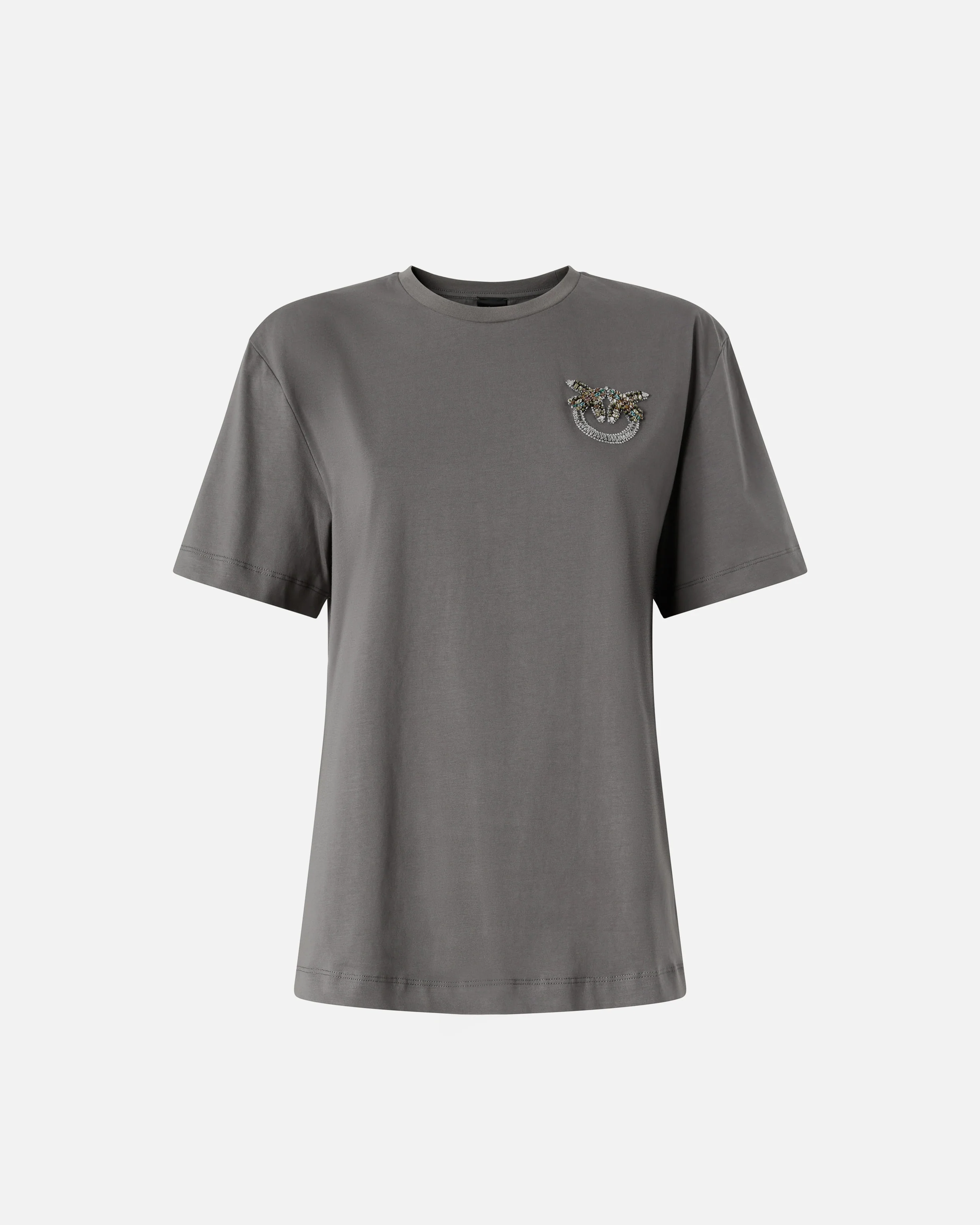 T-shirt con applicazione gioiello Love Birds - Image 5