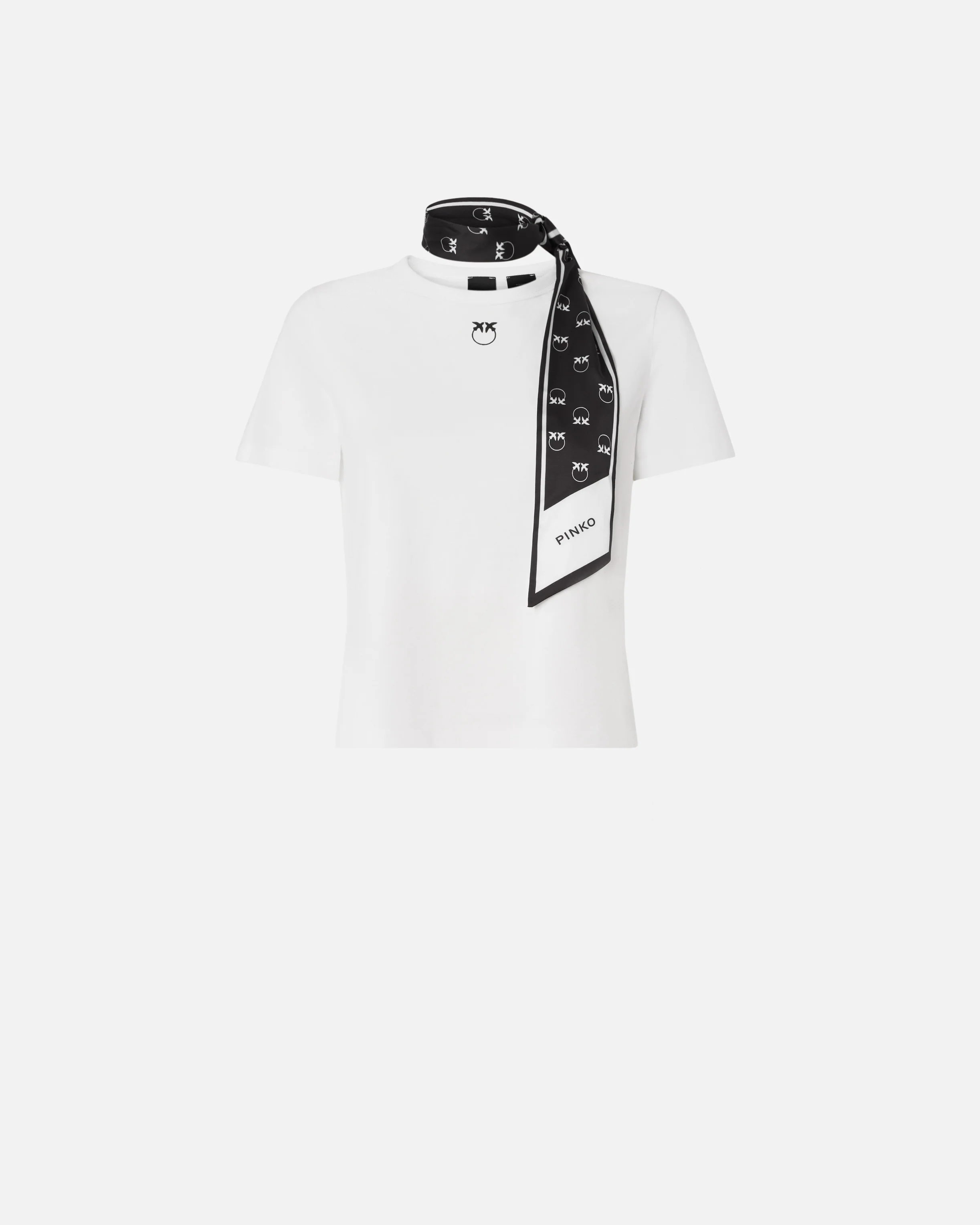 T-shirt con foulard logo Love Birds - Image 5