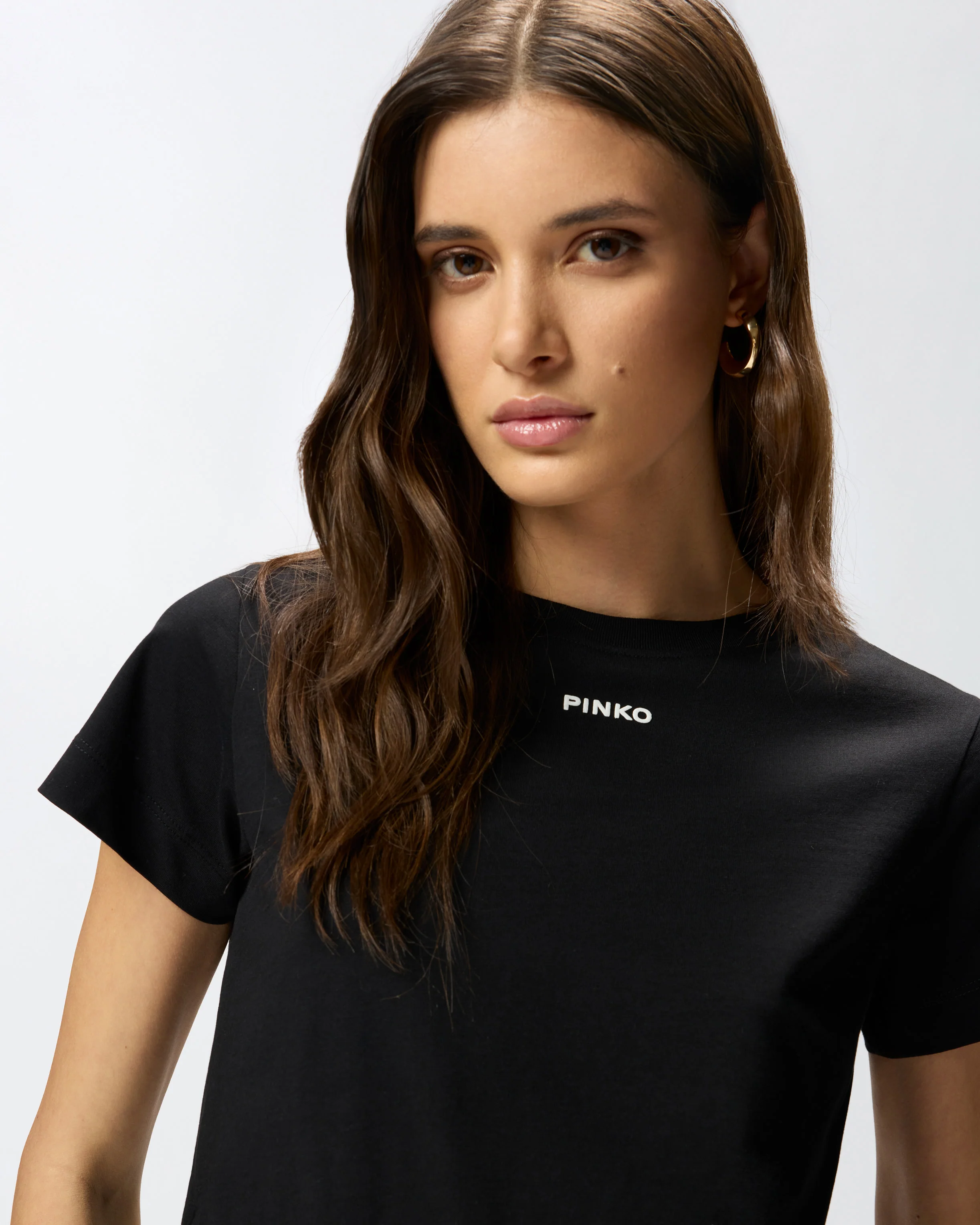 T-shirt con logo PINKO - Image 4