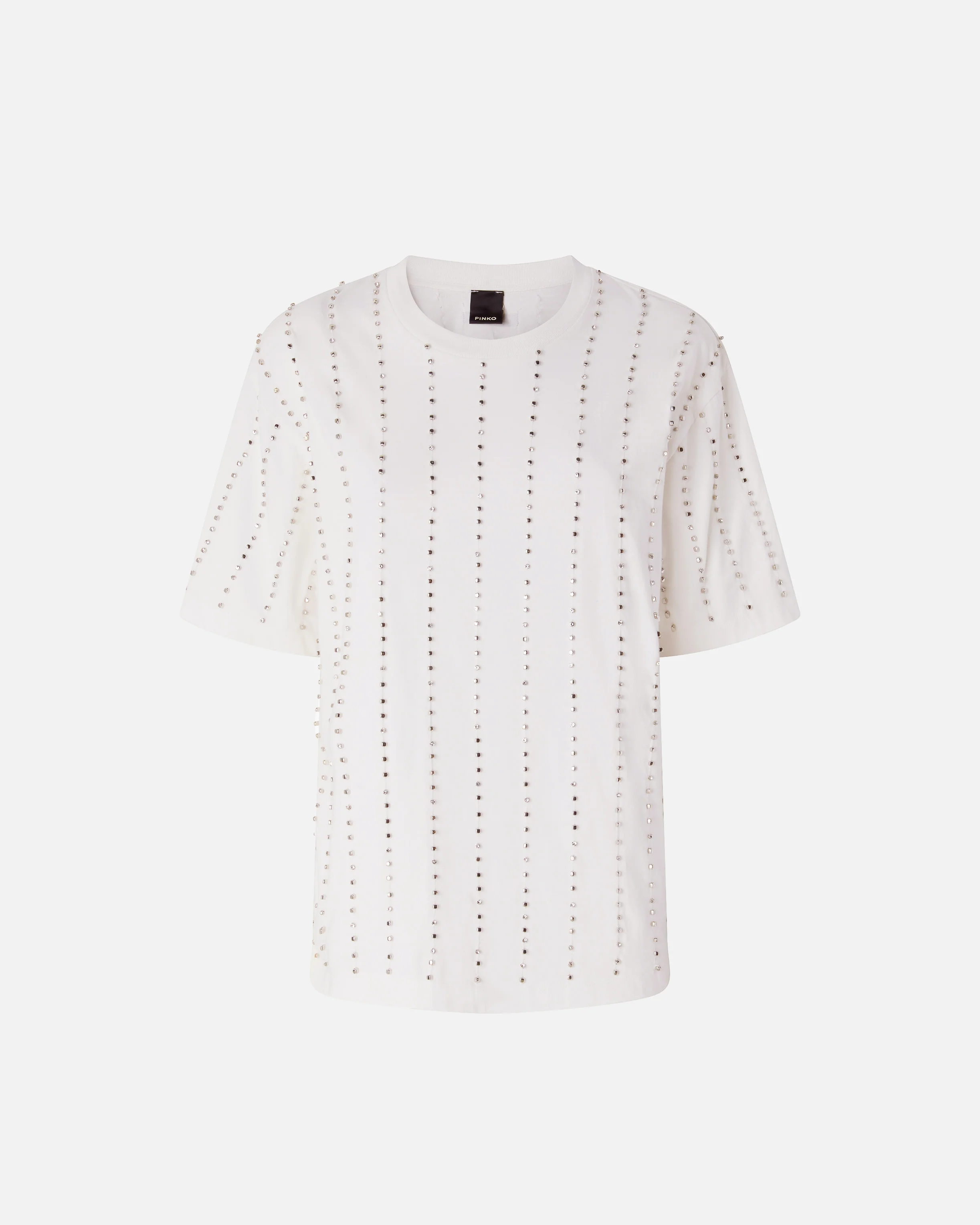 T-shirt con righe gioiello - Image 5
