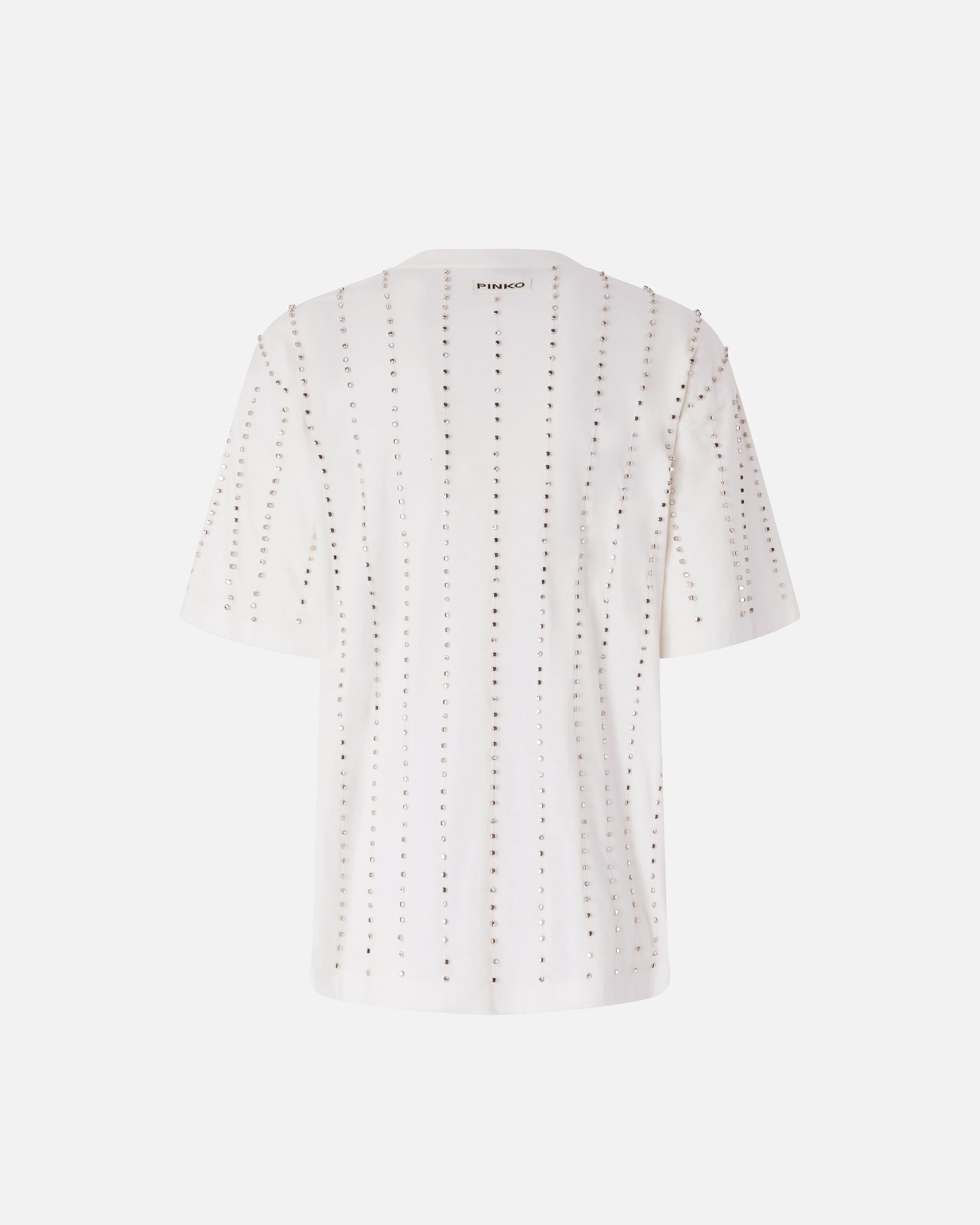 T-shirt con righe gioiello - Image 6