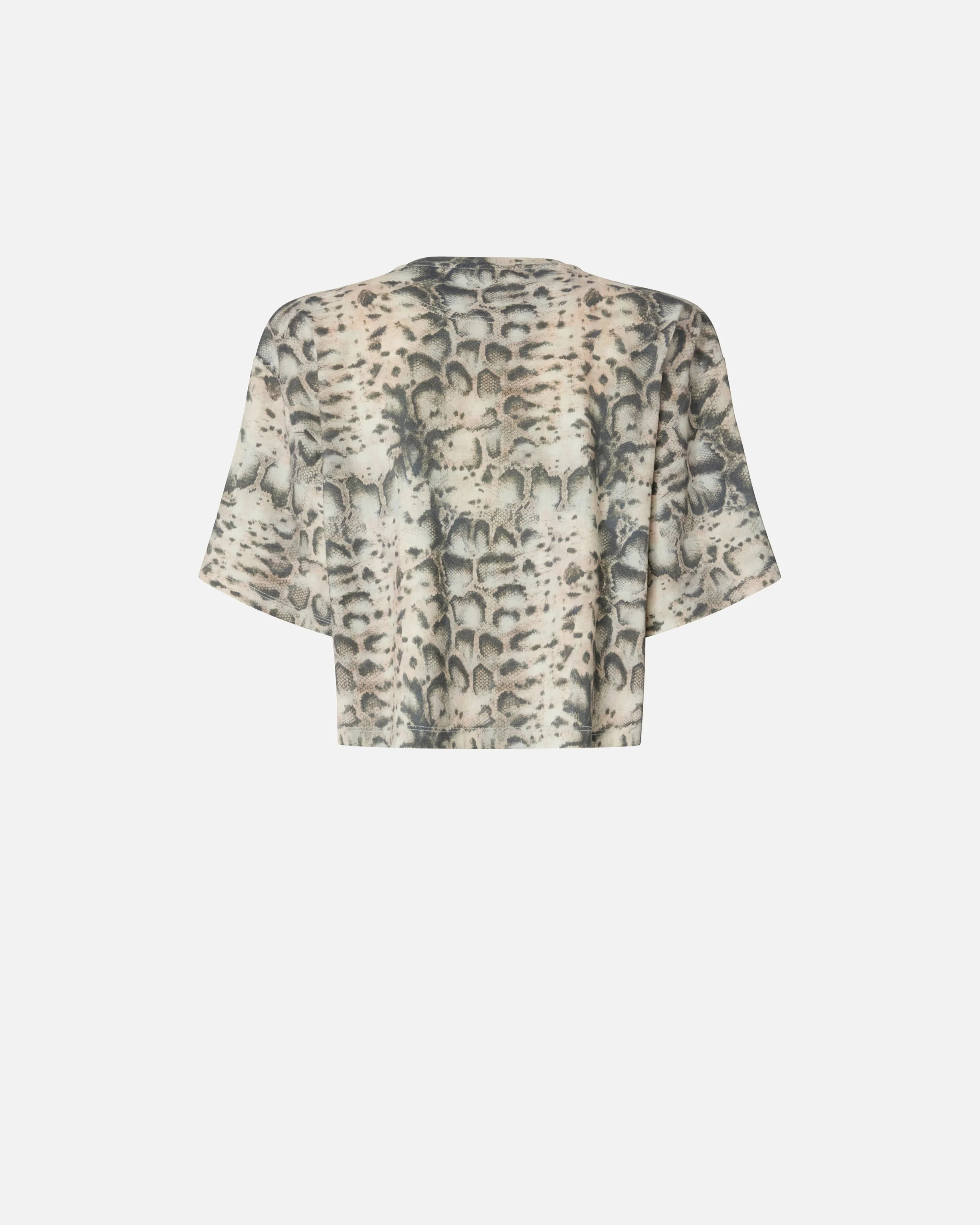 T-shirt cropped con stampa snake e Love Birds - Image 6