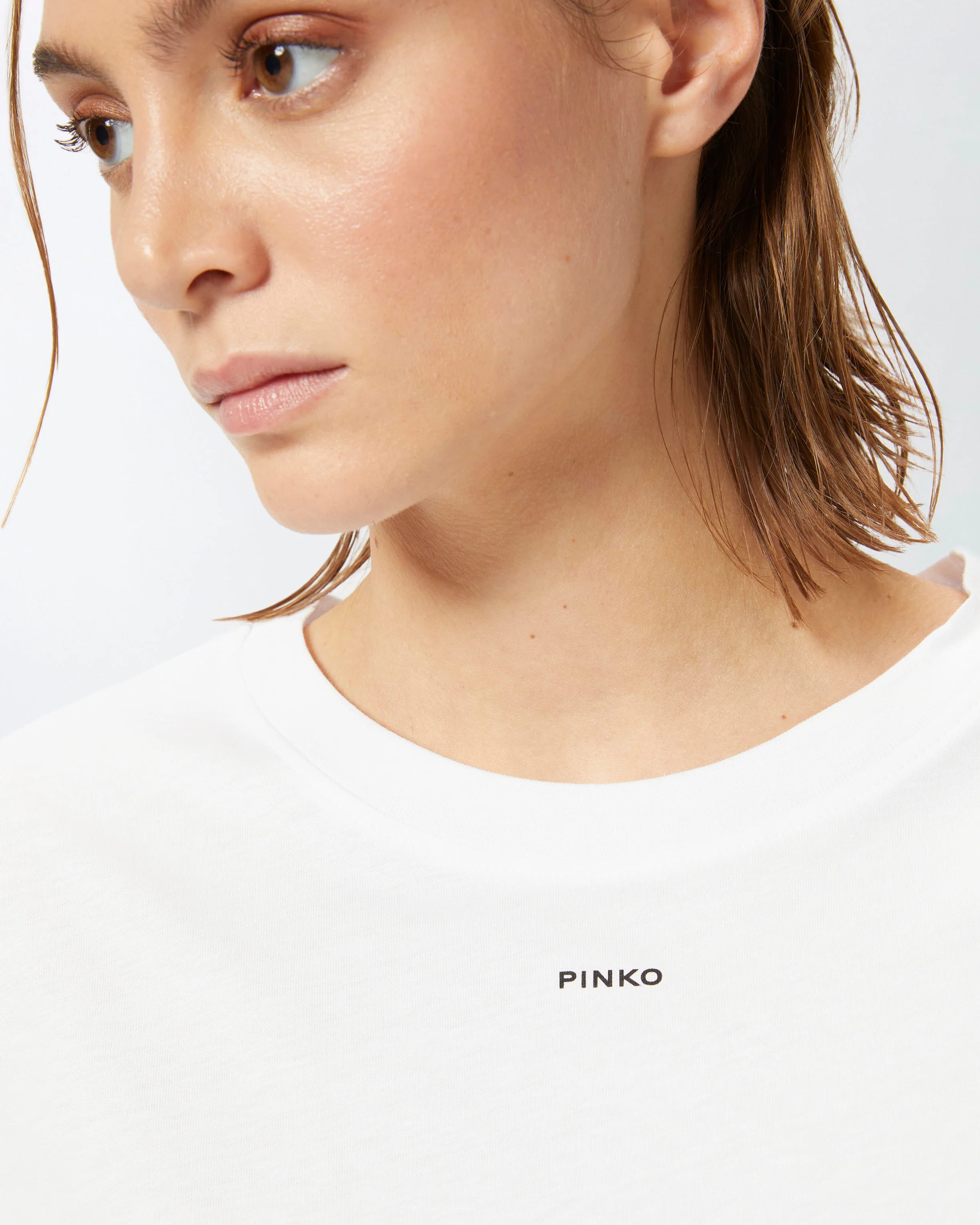T-shirt mini logo PINKO - Image 4