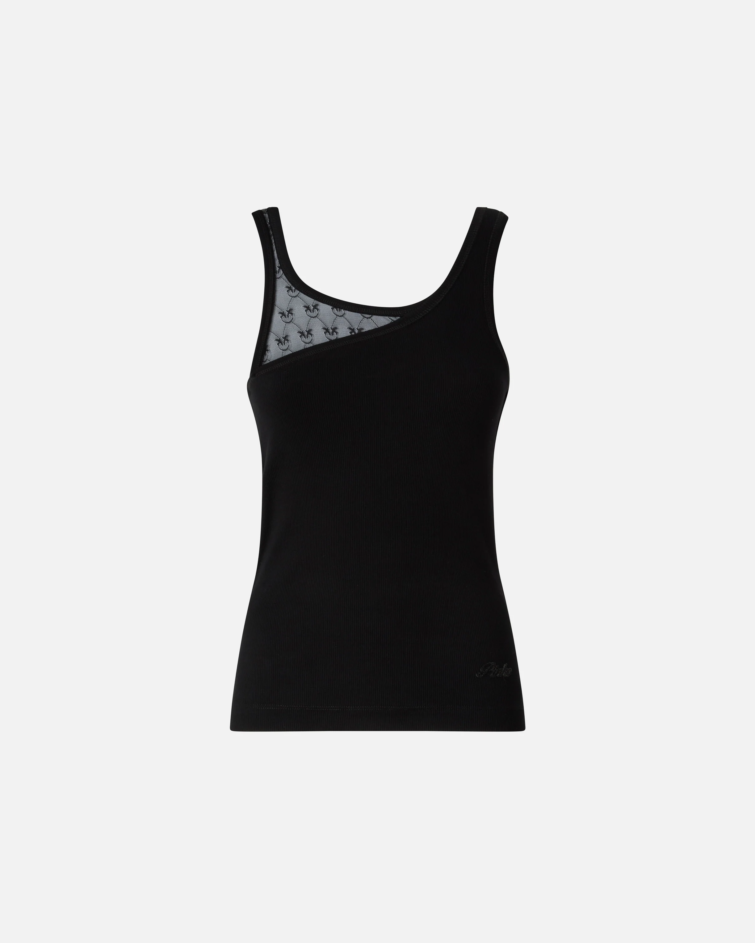 Top canotta con pizzo logo Love Birds - Image 5