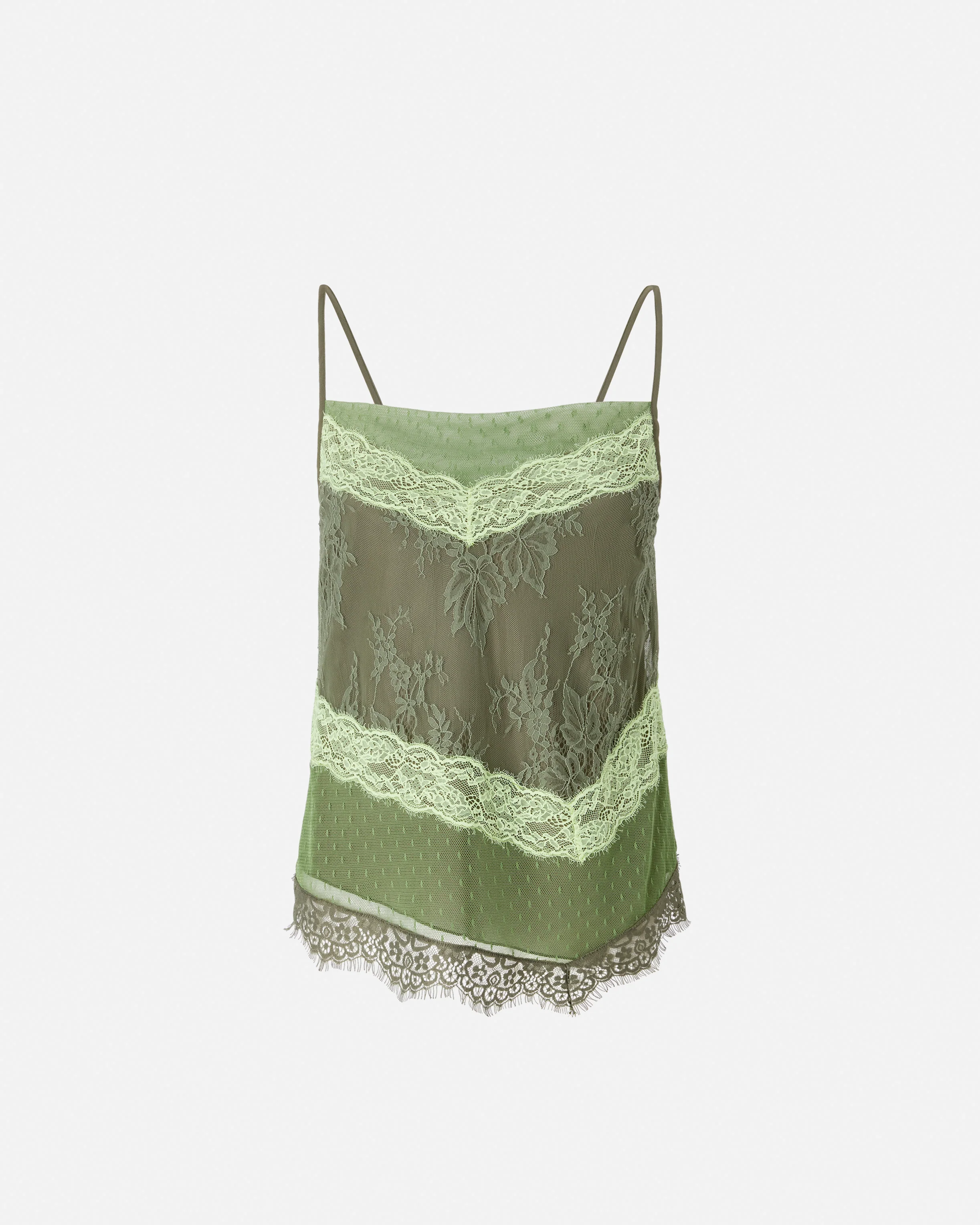 Top in pizzo effetto patchwork - Image 5