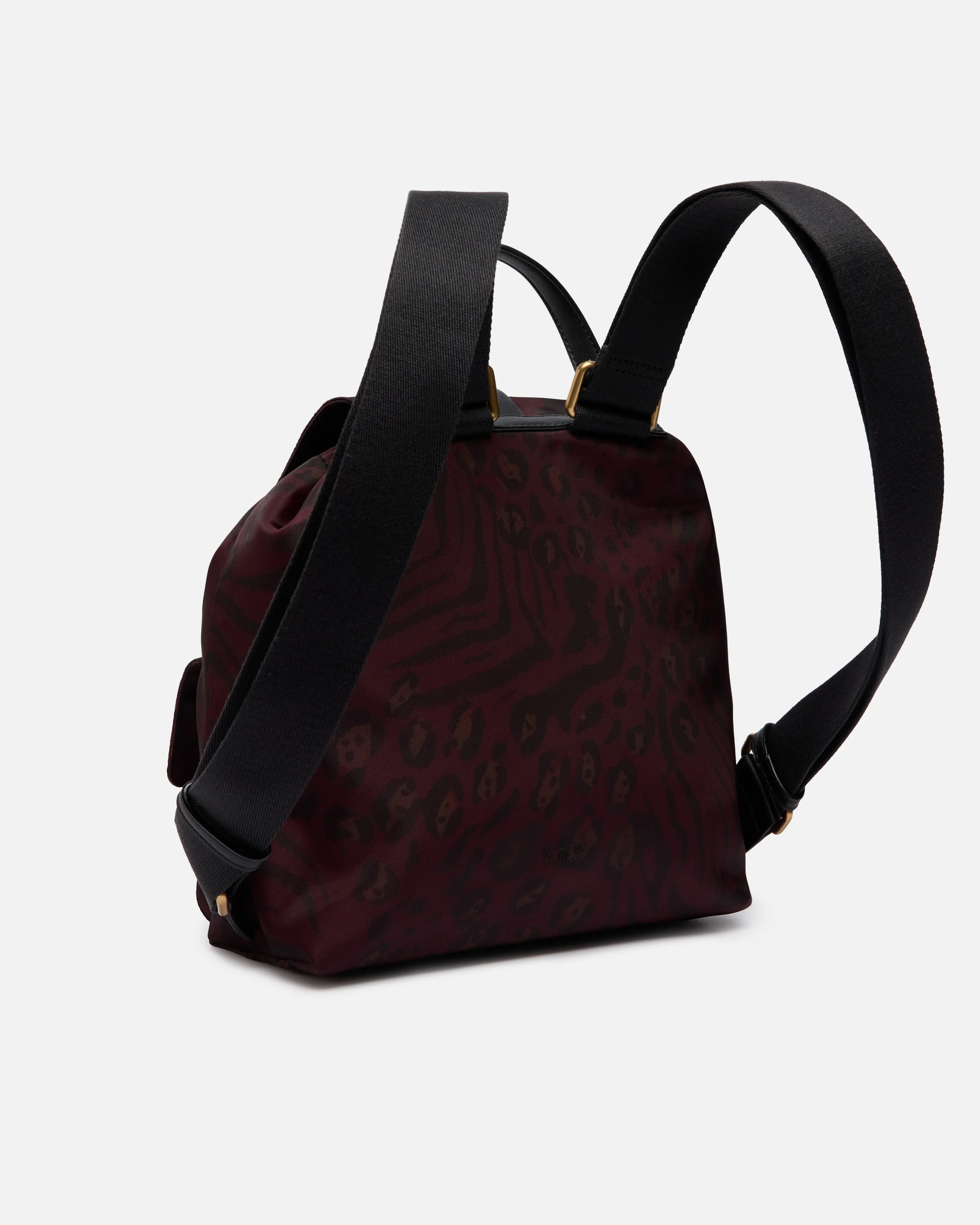 Zaino medio in nylon con stampa animalier - Image 2
